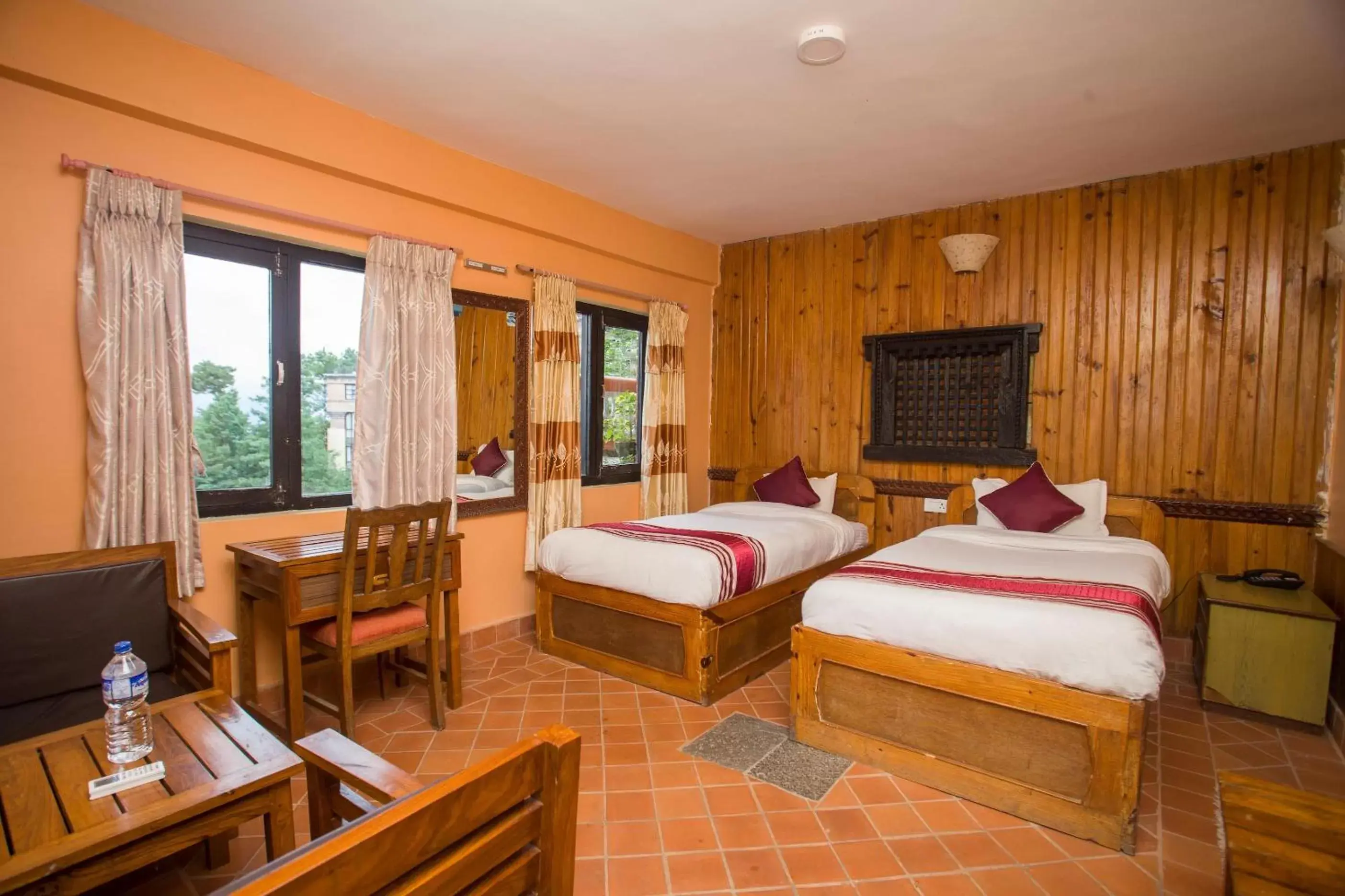 Bedroom in Peaceful Cottage & Cafe Du Mont