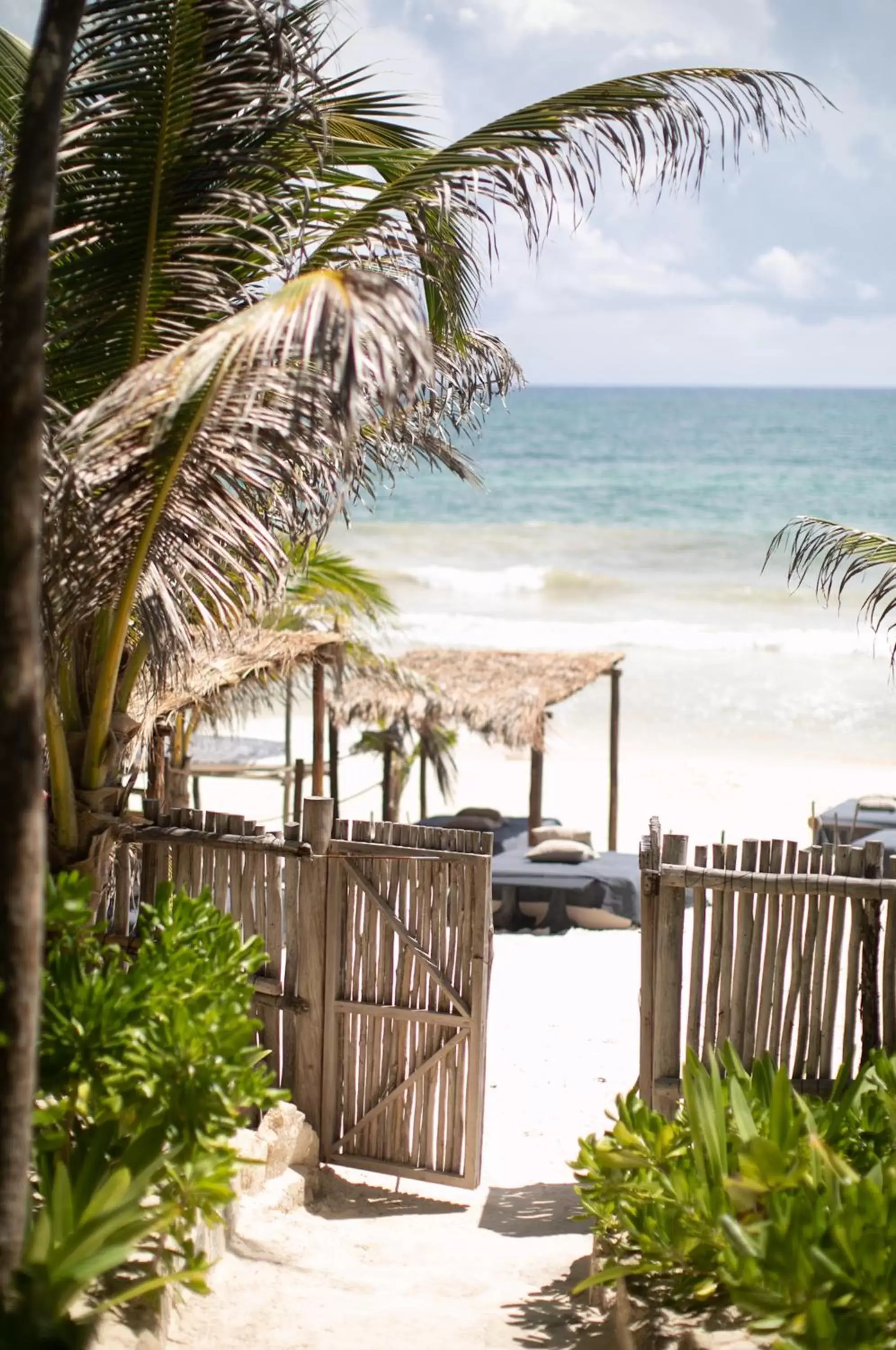 Beach in NEST Tulum