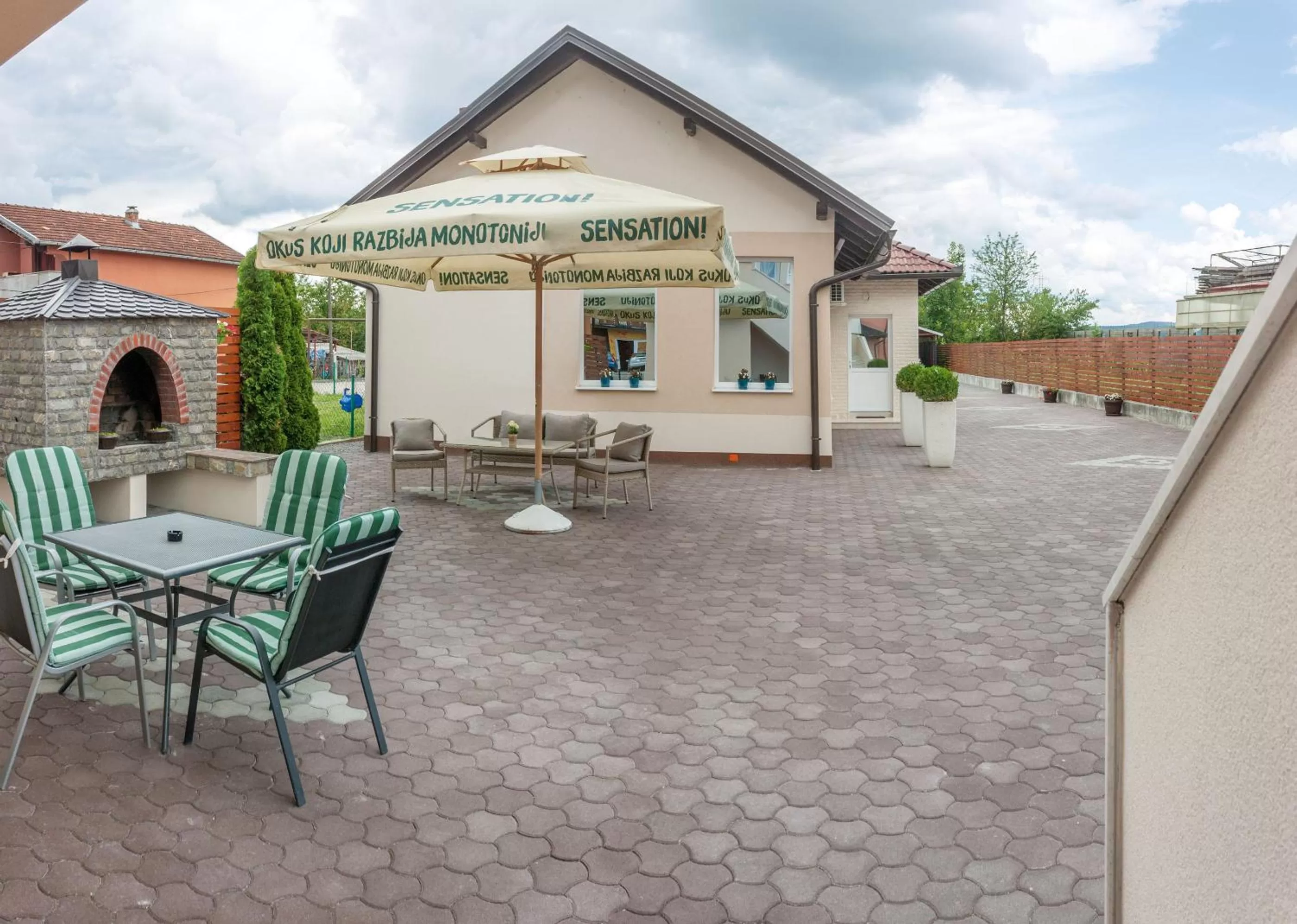 BBQ facilities in Villa Maja