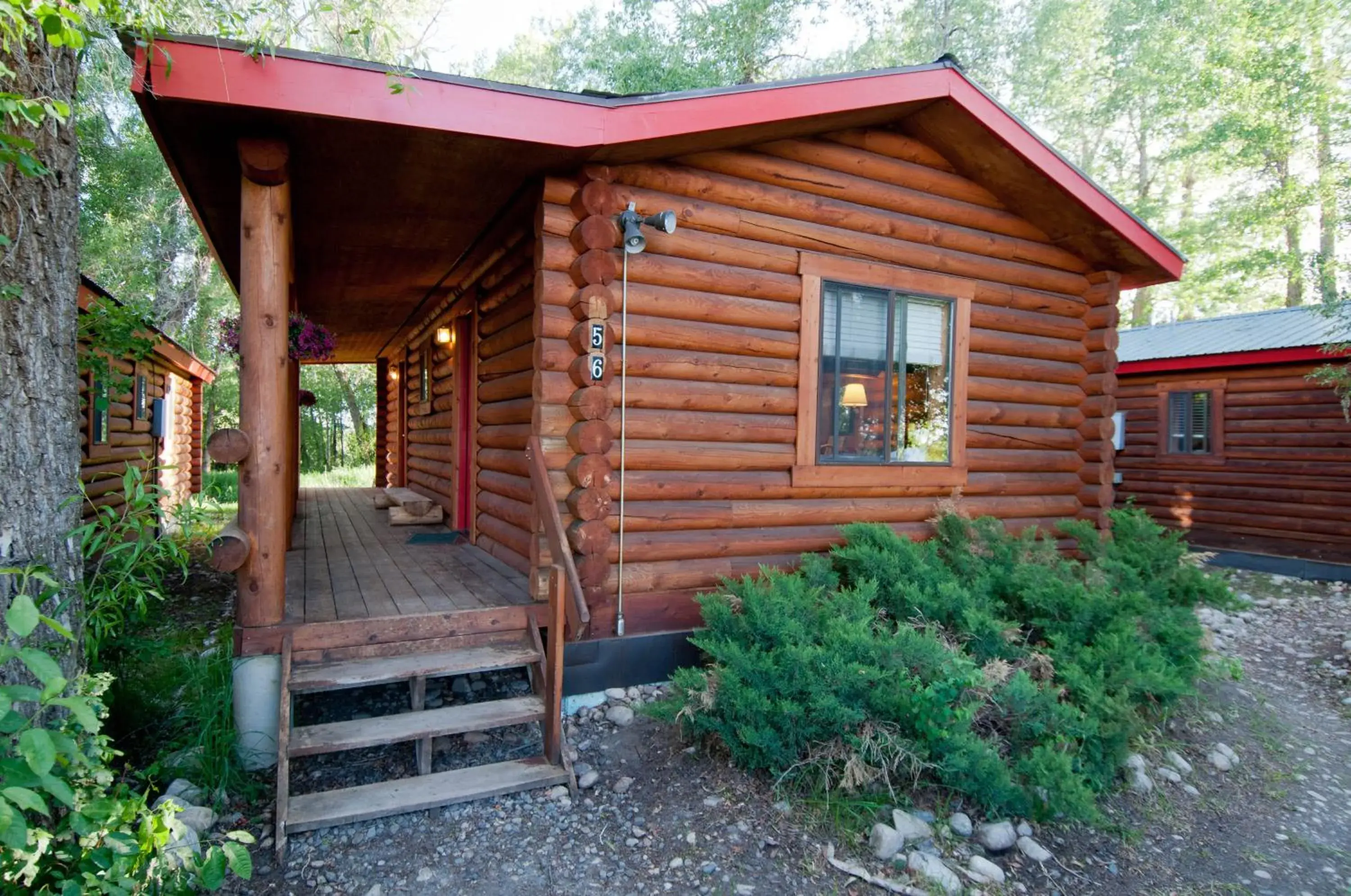 Street view in Teton Valley Cabins