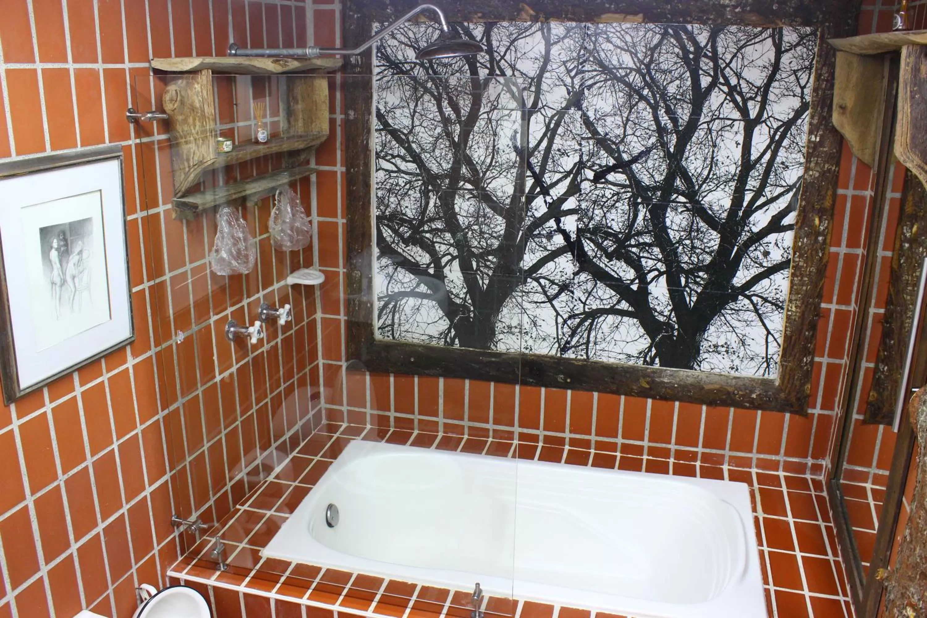 Bathroom in Finca Campestre La Adelita B&B