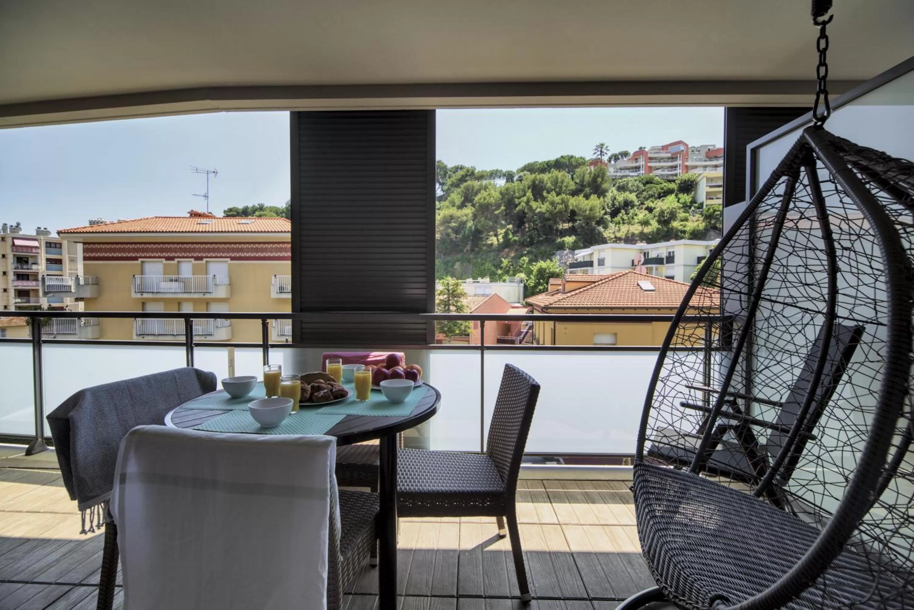 Patio in Résidence Pierre & Vacances Premium Julia Augusta