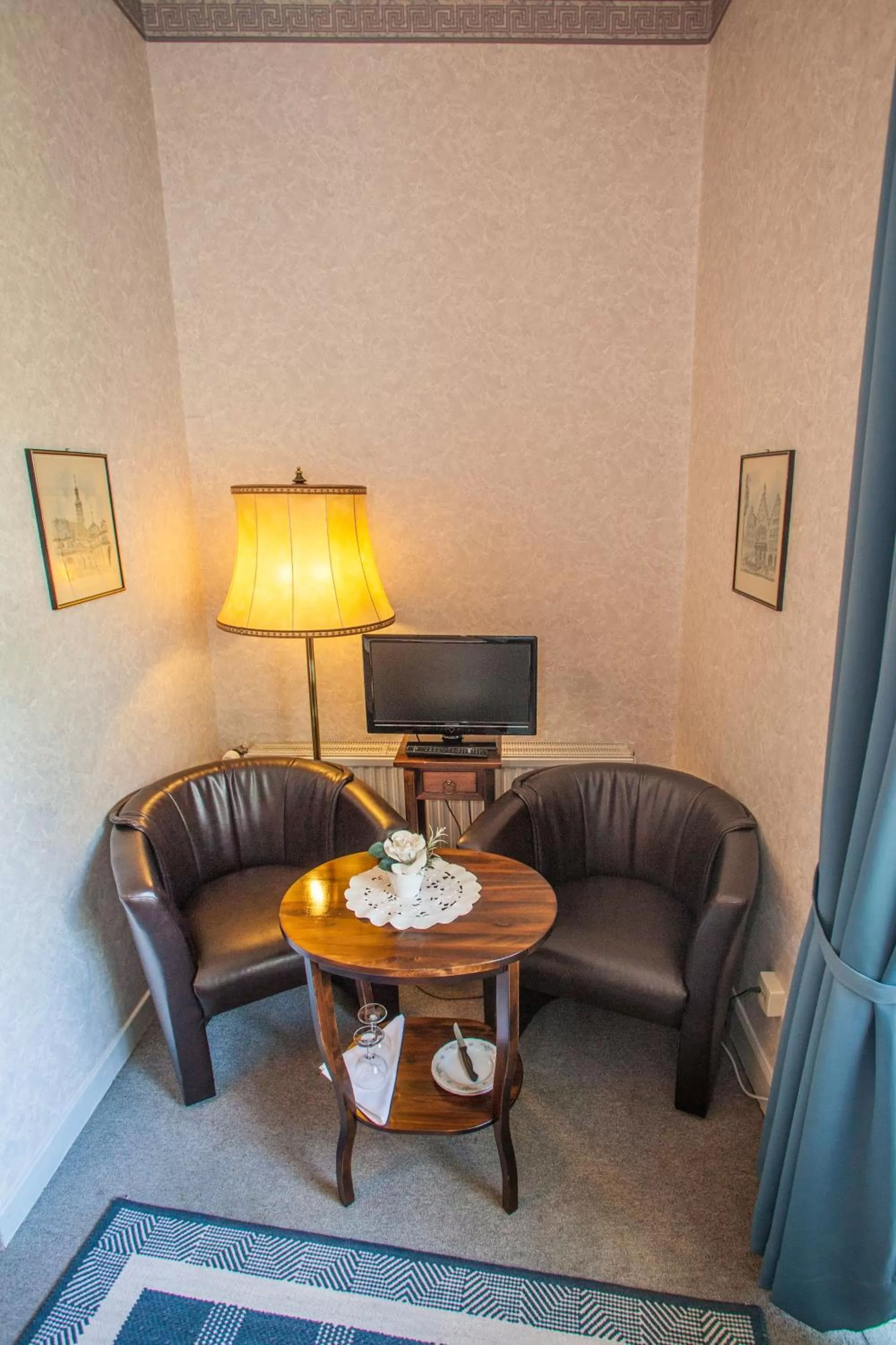 Seating area in Hotel Rosenau