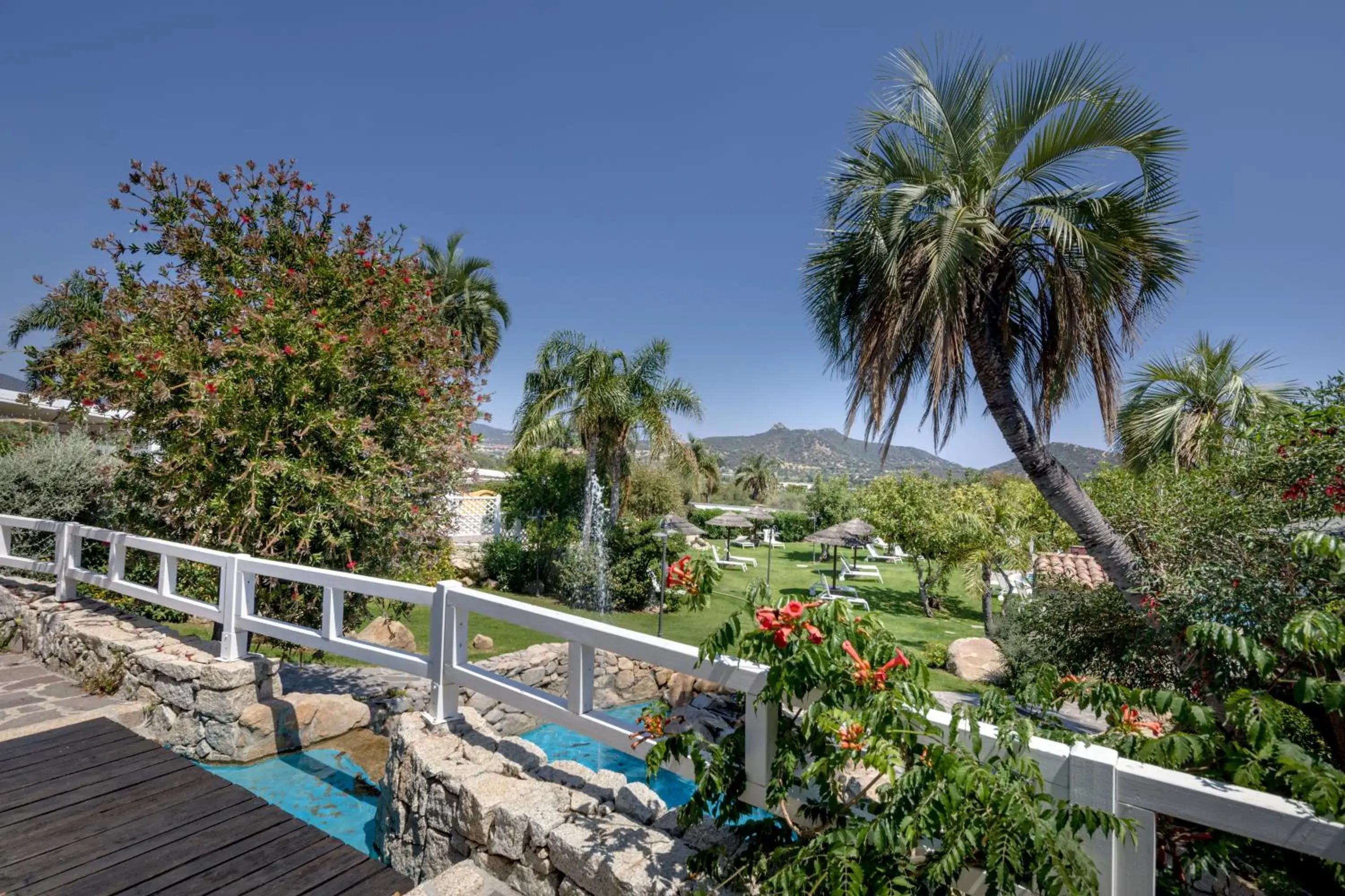 Garden in Cruccùris Resort