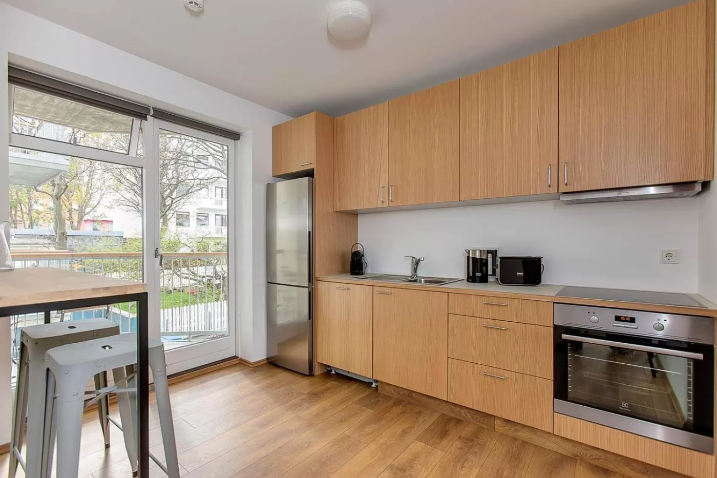 Coffee/tea facilities in Tyr Apartments by Heimaleiga