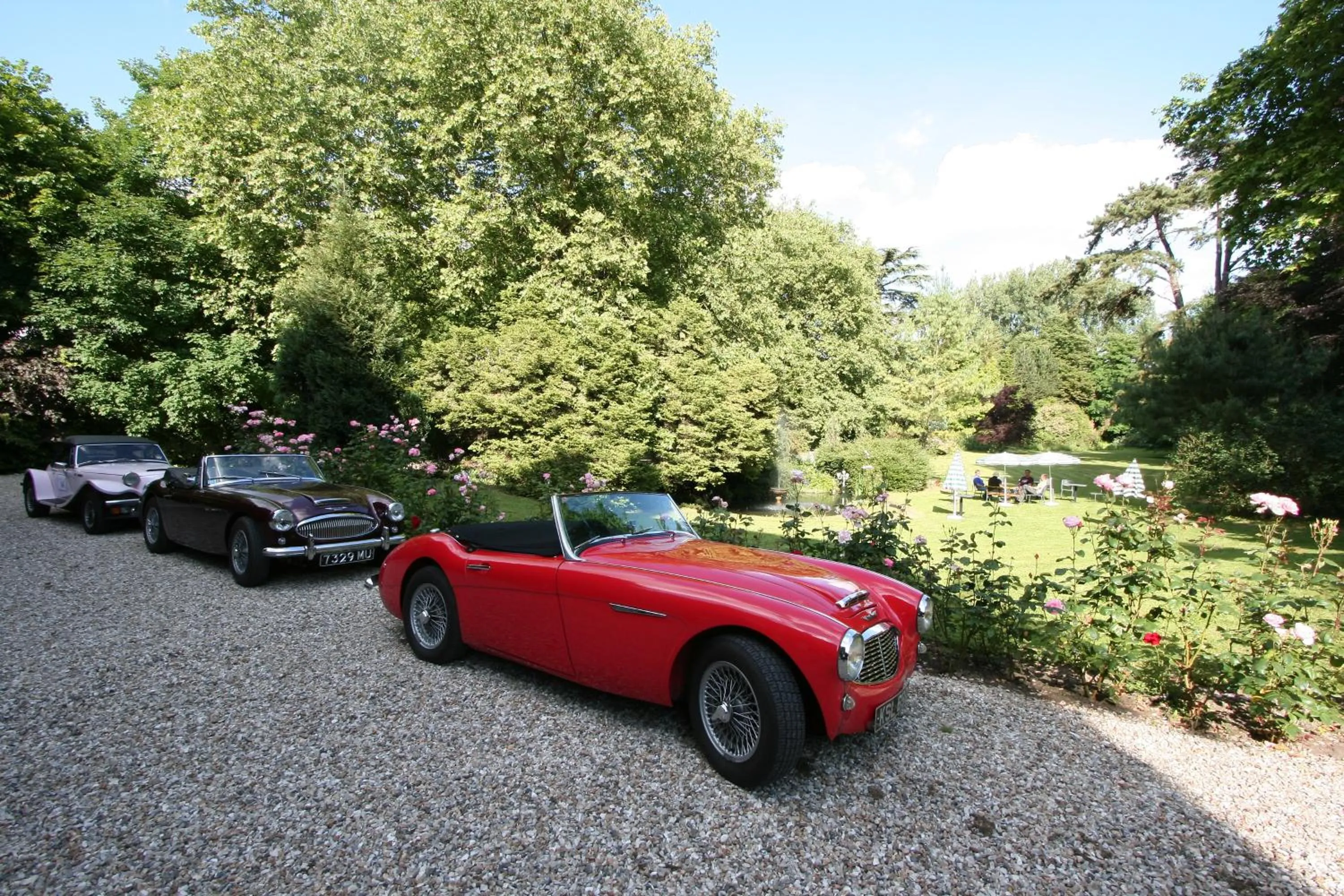 Garden in Belle Isle Sur Risle - Chateau Hotel & Spa