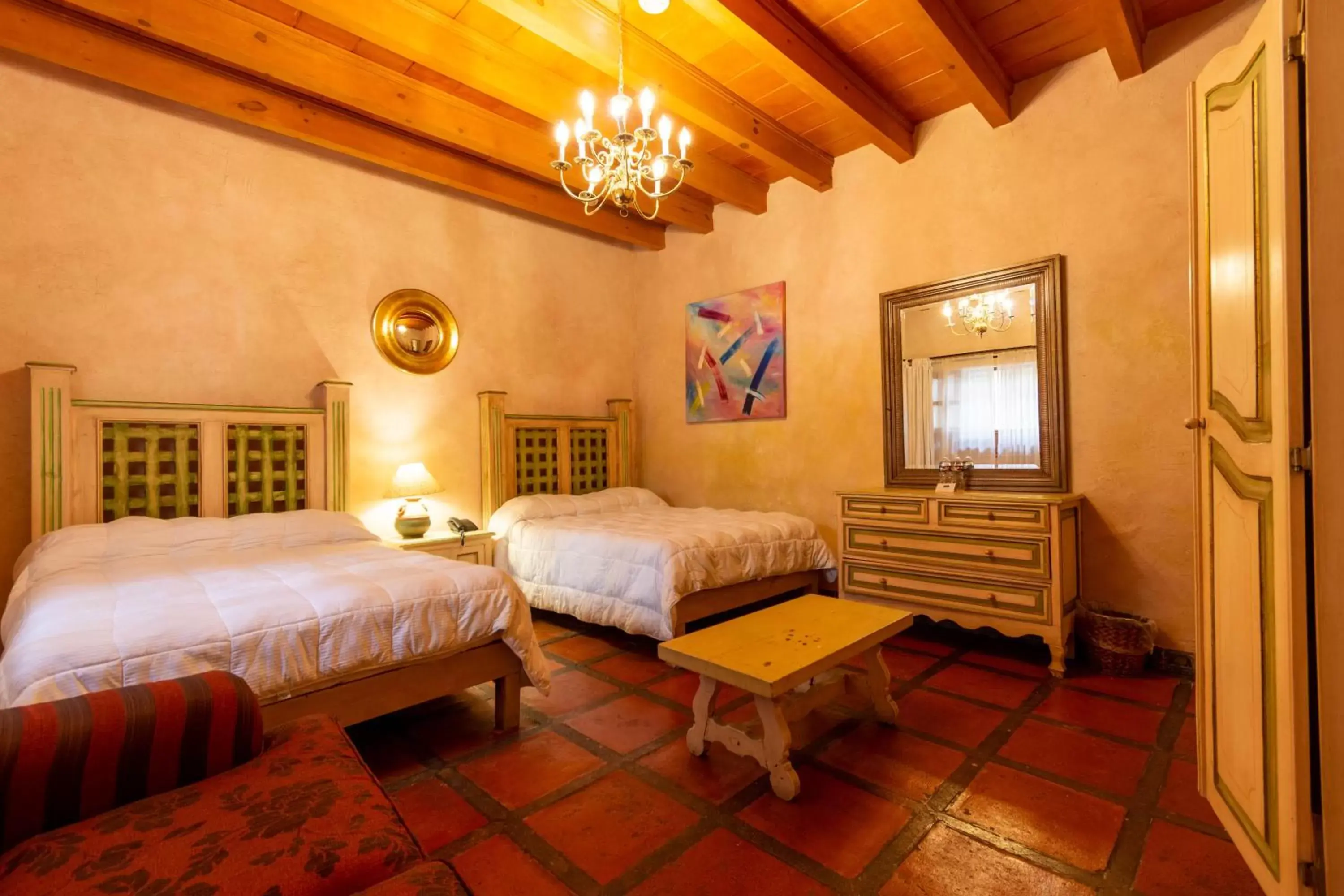 Photo of the whole room, Bed in Casa Magica