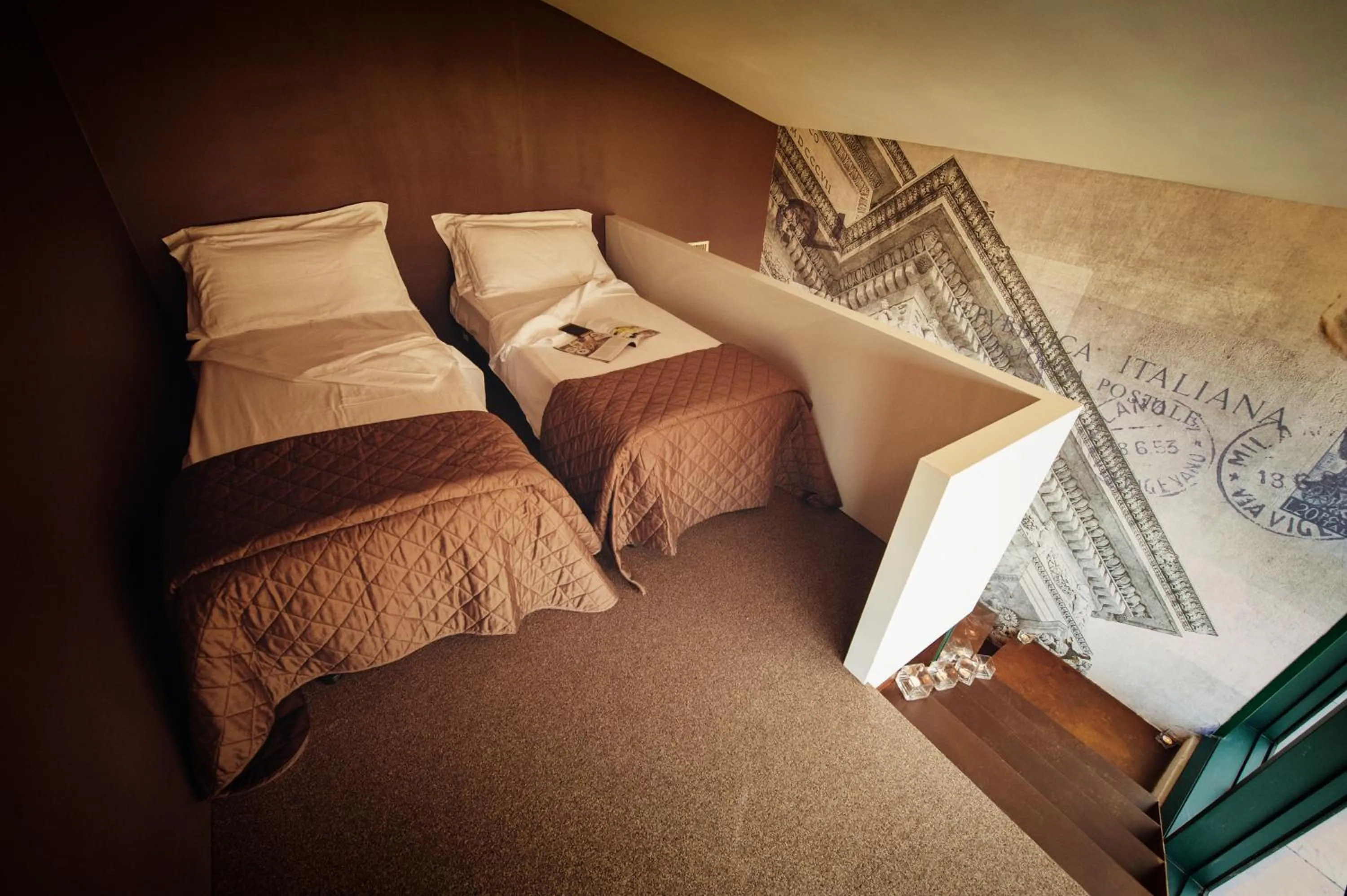 Bed in Gran Paradiso Hotel Spa