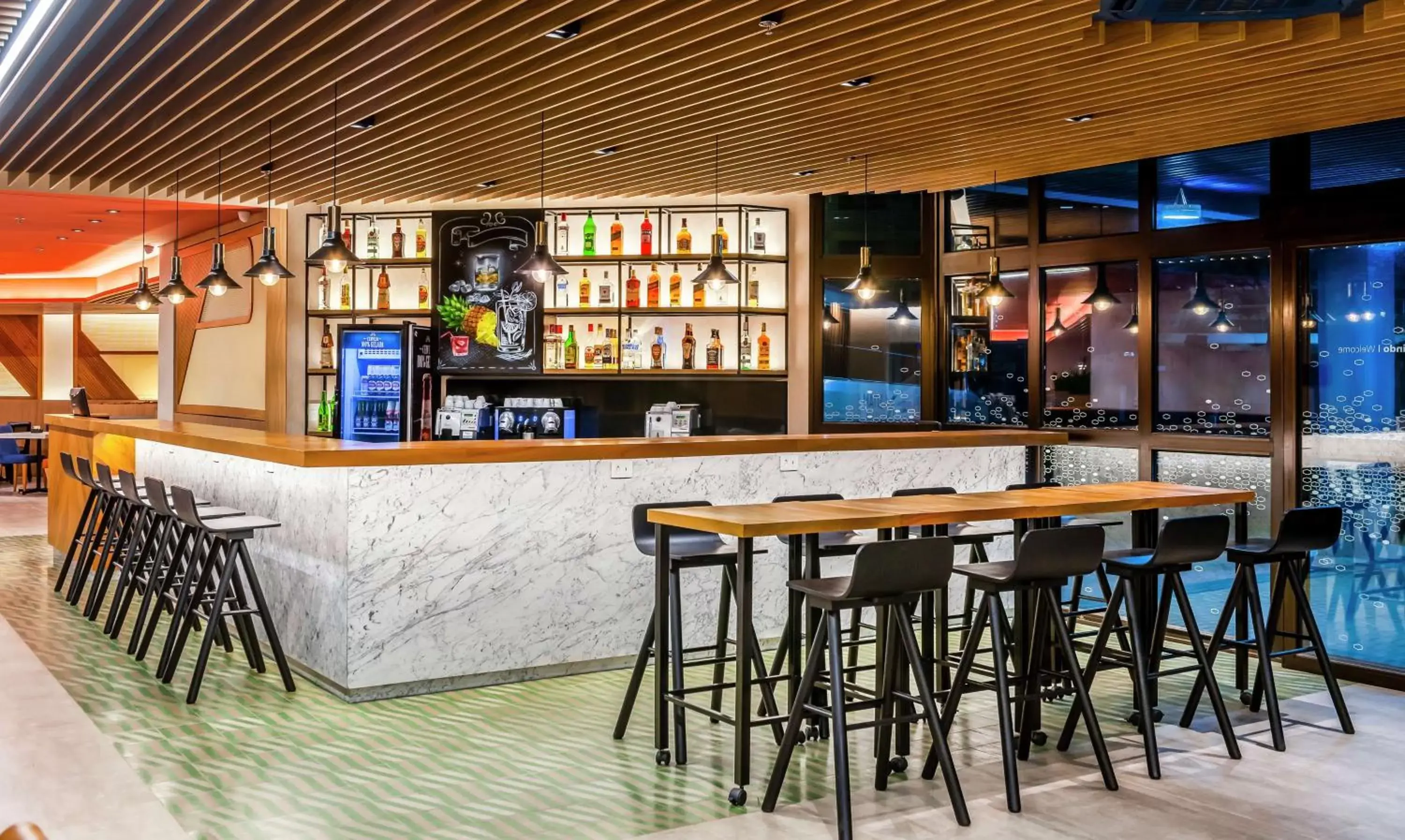 Lounge or bar, Lounge/Bar in Hampton by Hilton Guarulhos Airport