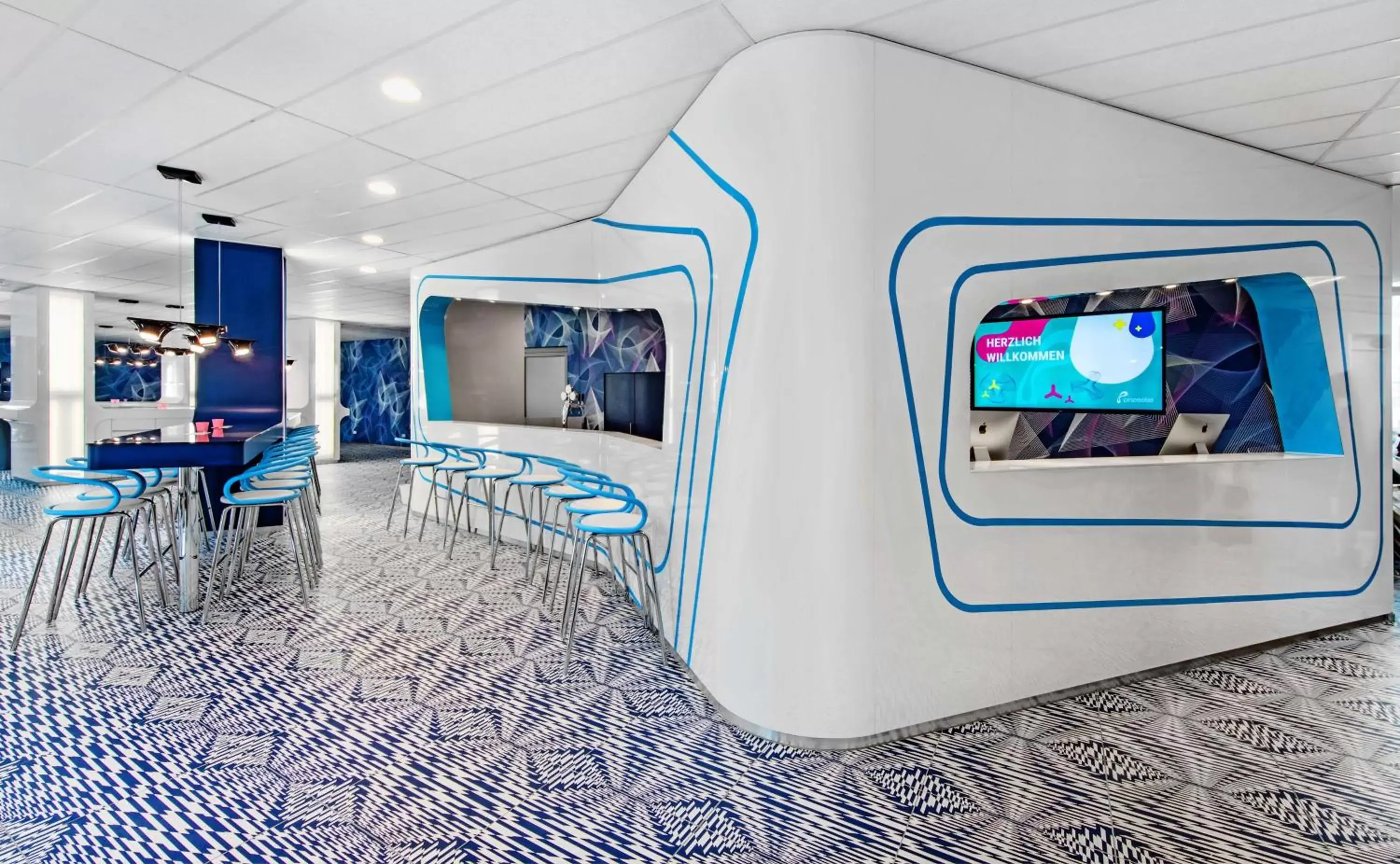 Lobby or reception in Prize by Radisson, Hamburg St Pauli Lobby or reception in Prize by Radisson, Hamburg St Pauli