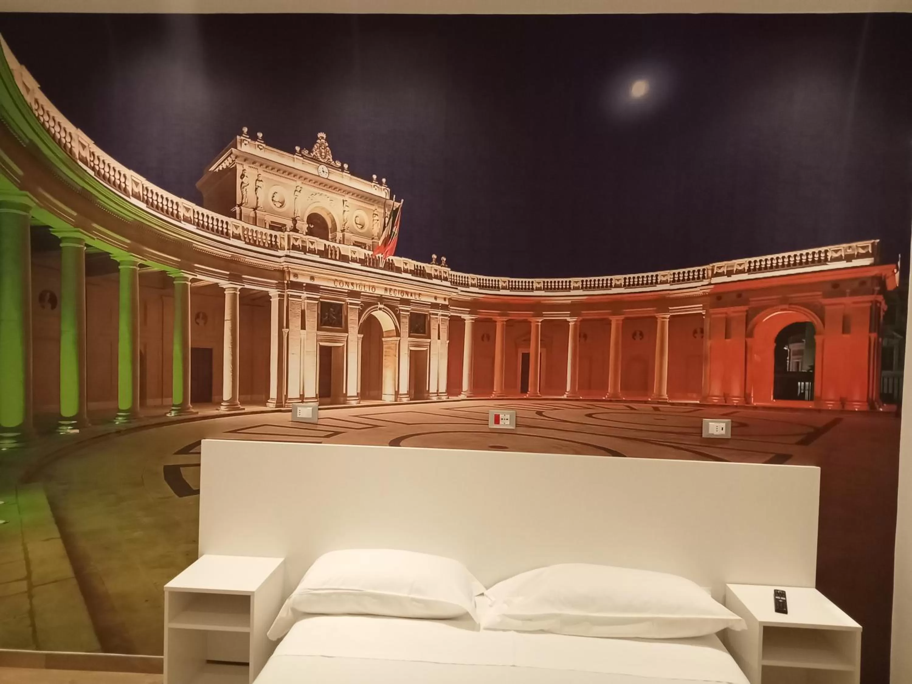 Bed in Hotel Porta Rivera