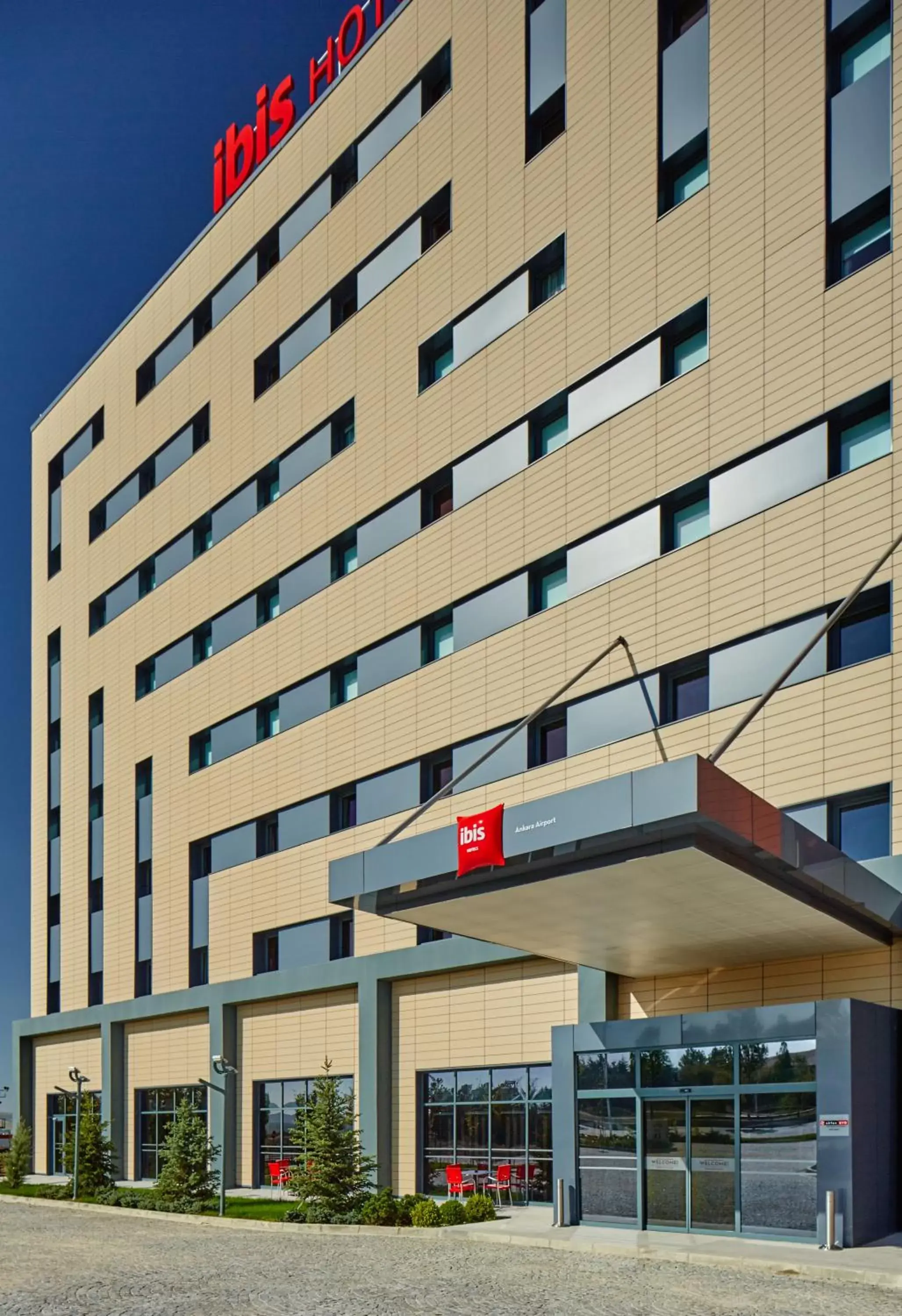 Facade/entrance, Property Building in ibis Ankara Airport Hotel