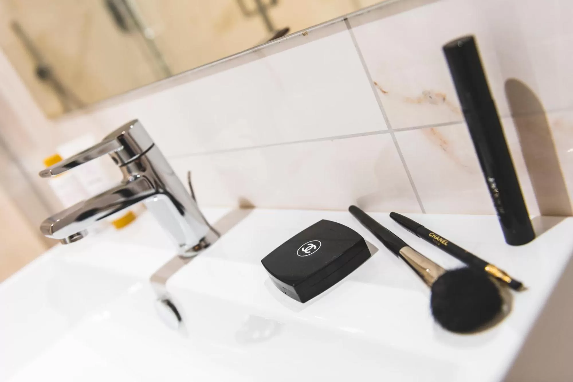 Toilet in Eccelso Hotel