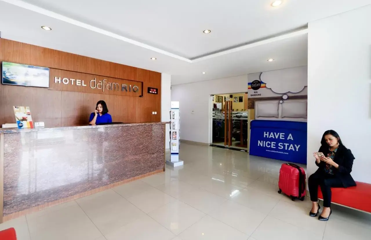 Lobby or reception, Lobby/Reception in Hotel Dafam Rio