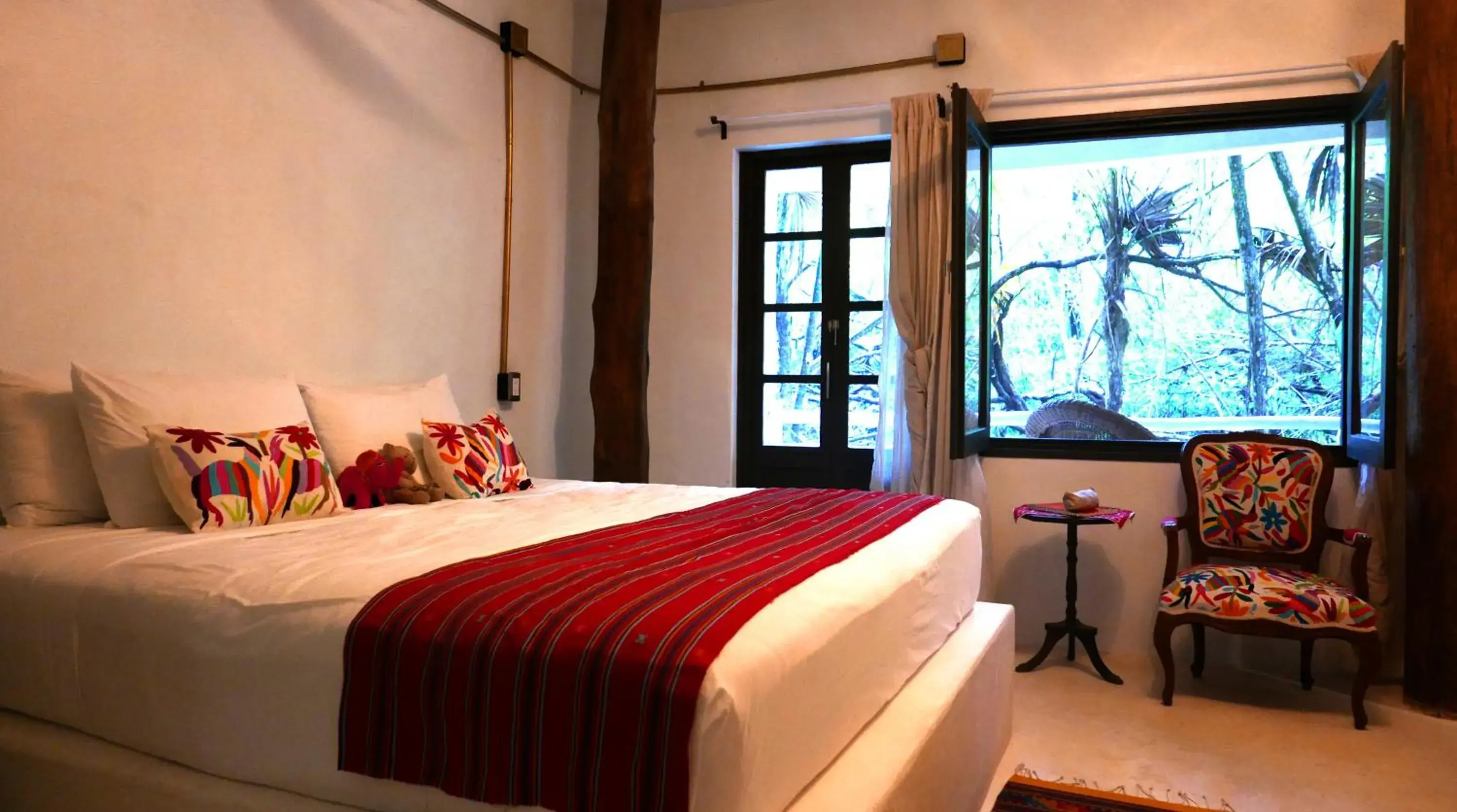 Bedroom, Bed in Casa Ambar Hotel & Boutique Tulum Bedroom, Bed in Casa Ambar Hotel & Boutique Tulum