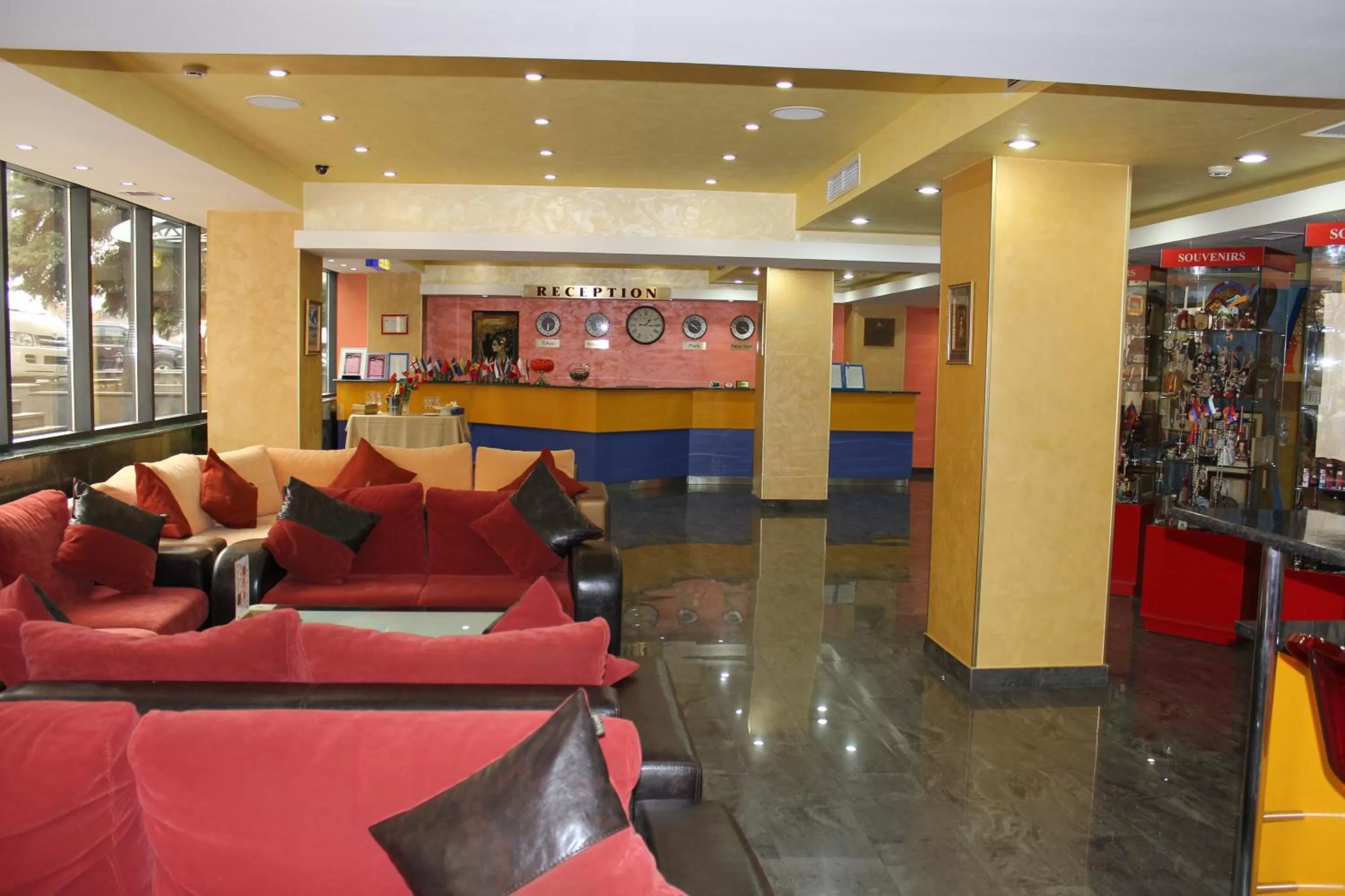 Lobby or reception in Erebuni Hotel Yerevan