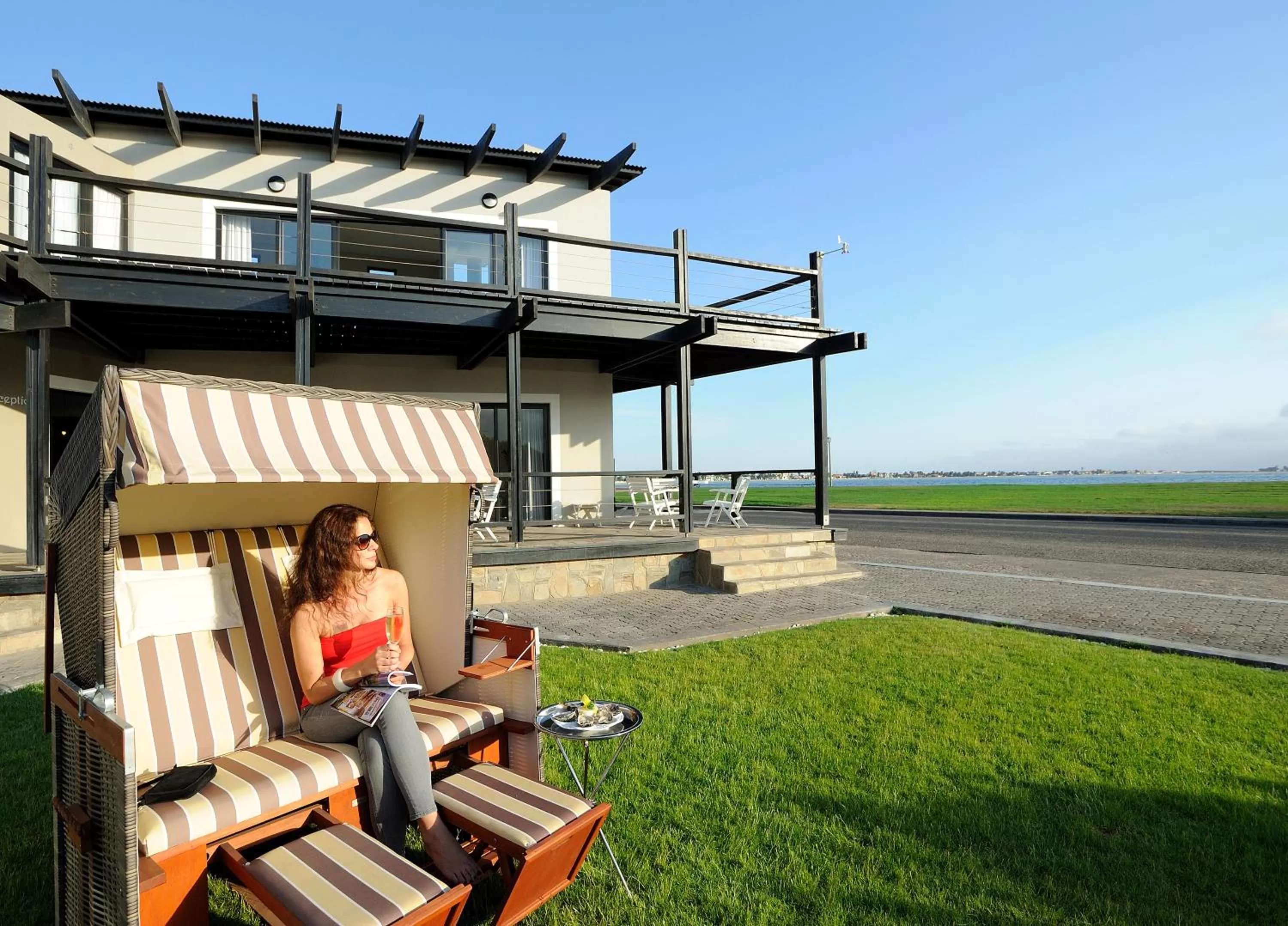 Patio in Oyster Box Guesthouse