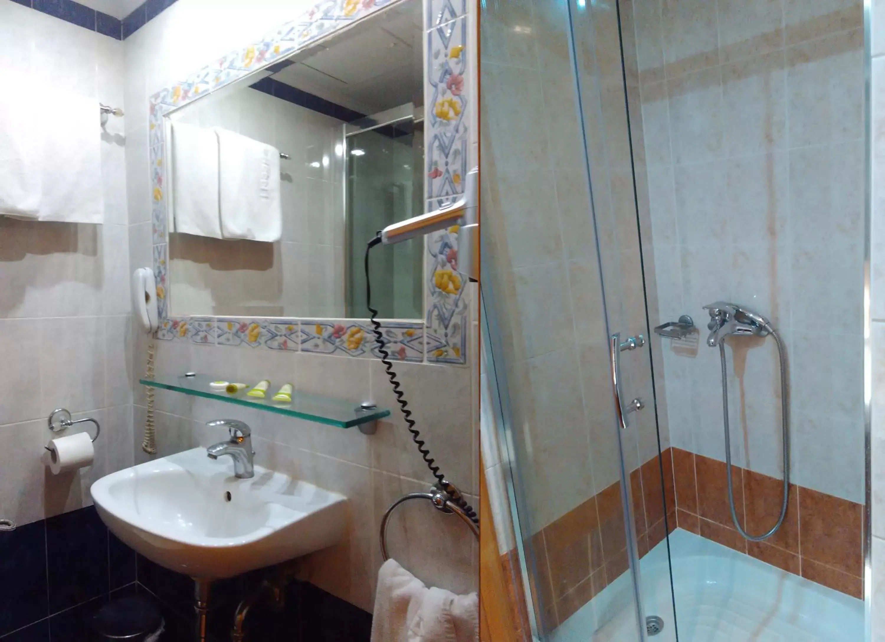 Shower, Bathroom in Nefeli Hotel Alimos