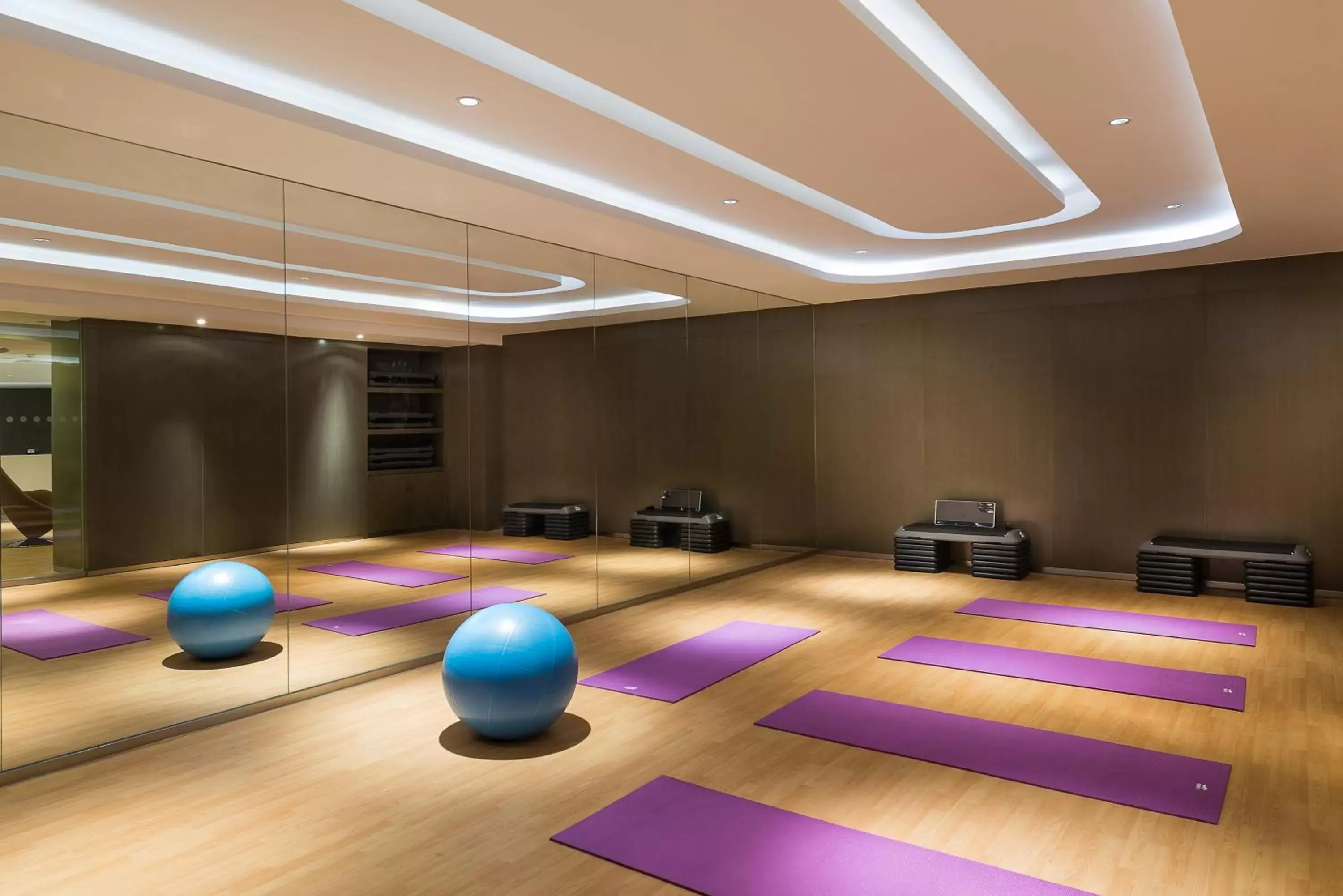 Fitness centre/facilities in Pullman Nanjing Lukou Airport