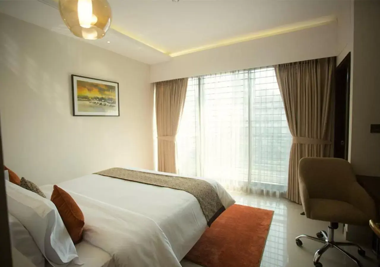 Bed in Jatra Flagship Dhaka Lake View Bed in Jatra Flagship Dhaka Lake View