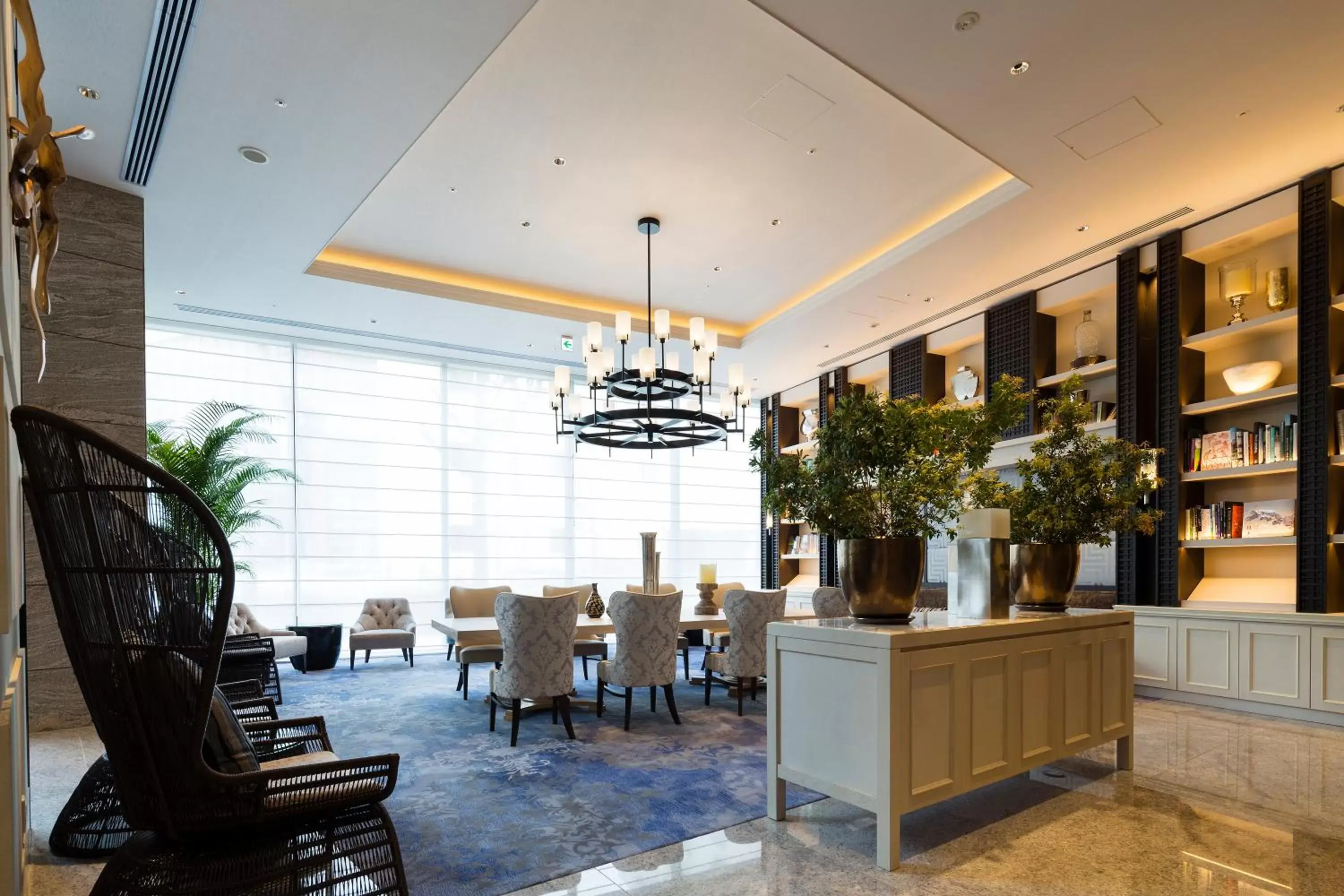 Lobby or reception, Restaurant/Places to Eat in Premier Hotel -CABIN PRESIDENT- Osaka