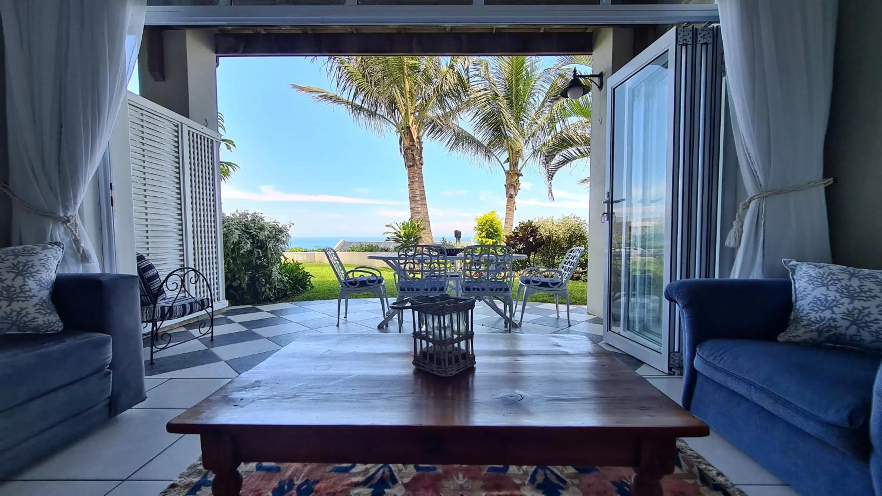 Patio in Shaka's Seat Guesthouse