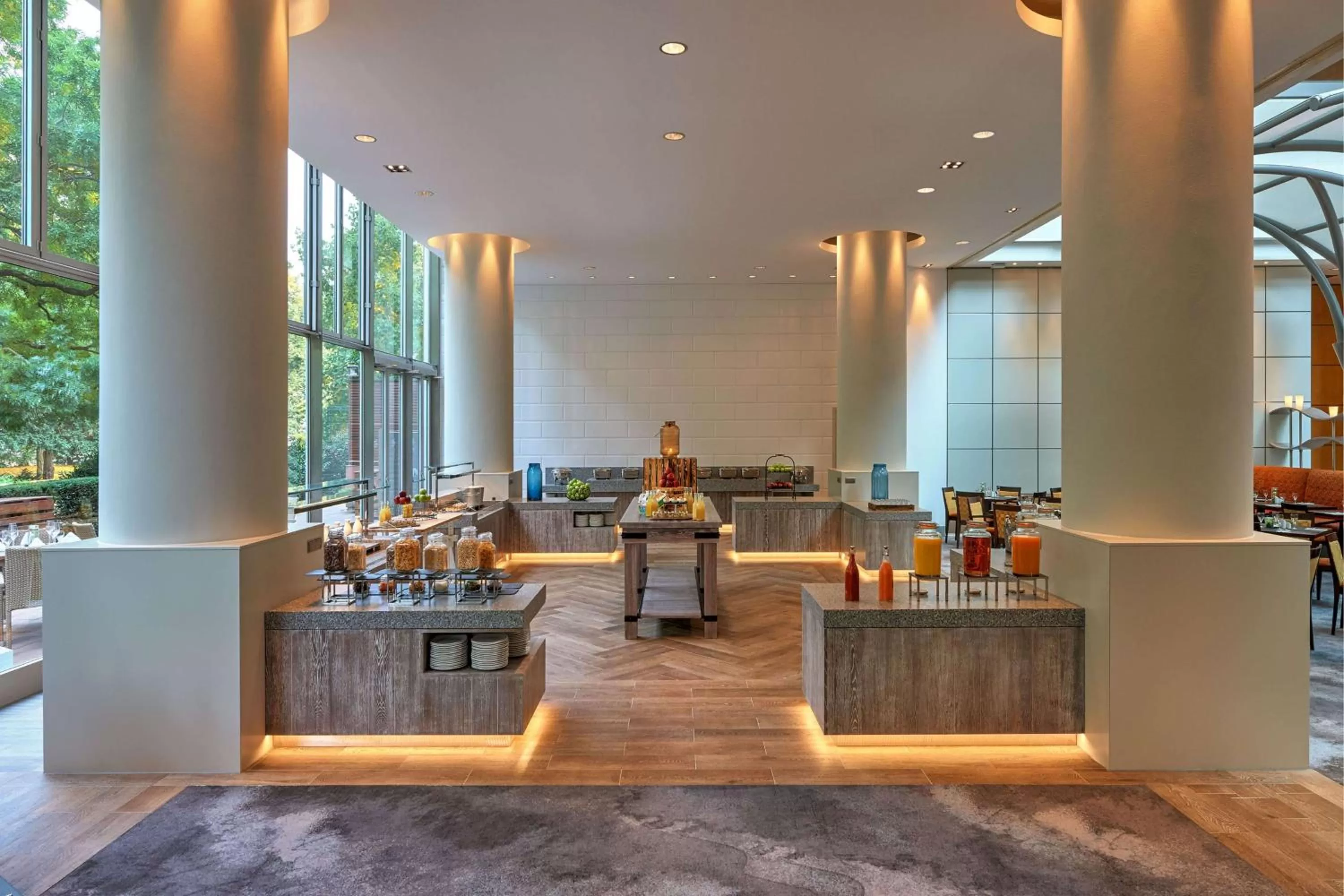 Breakfast in Hilton Frankfurt City Centre