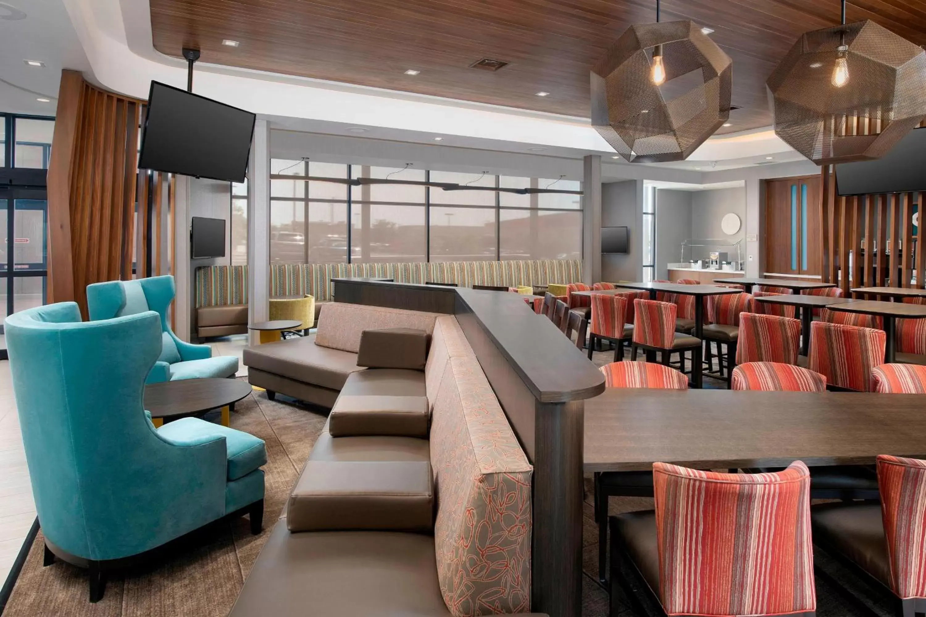 Restaurant/places to eat, Lounge/Bar in SpringHill Suites by Marriott Albuquerque North/Journal Center