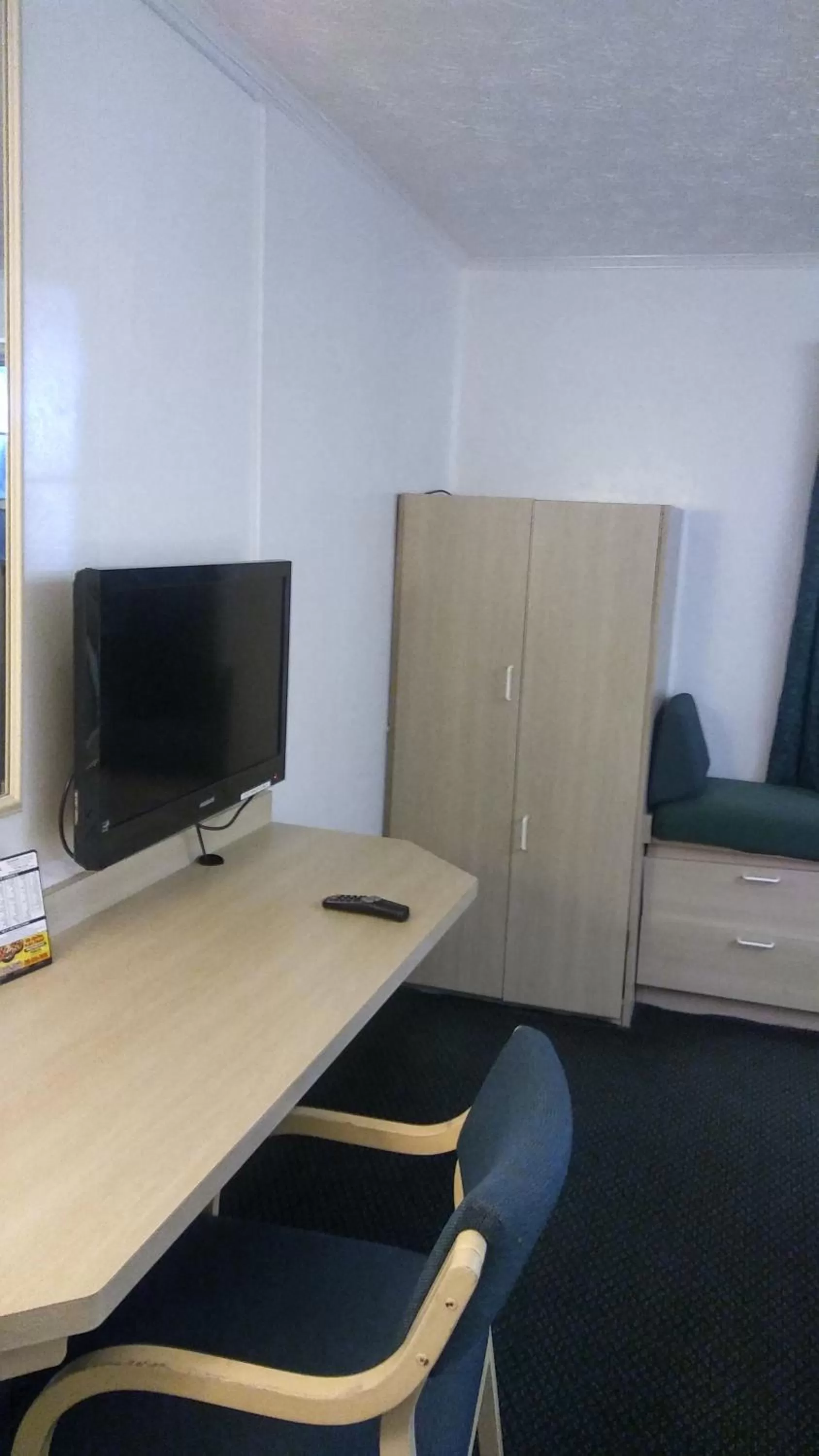 Decorative detail, TV/Entertainment Center in Microtel Inn by Wyndham Athens