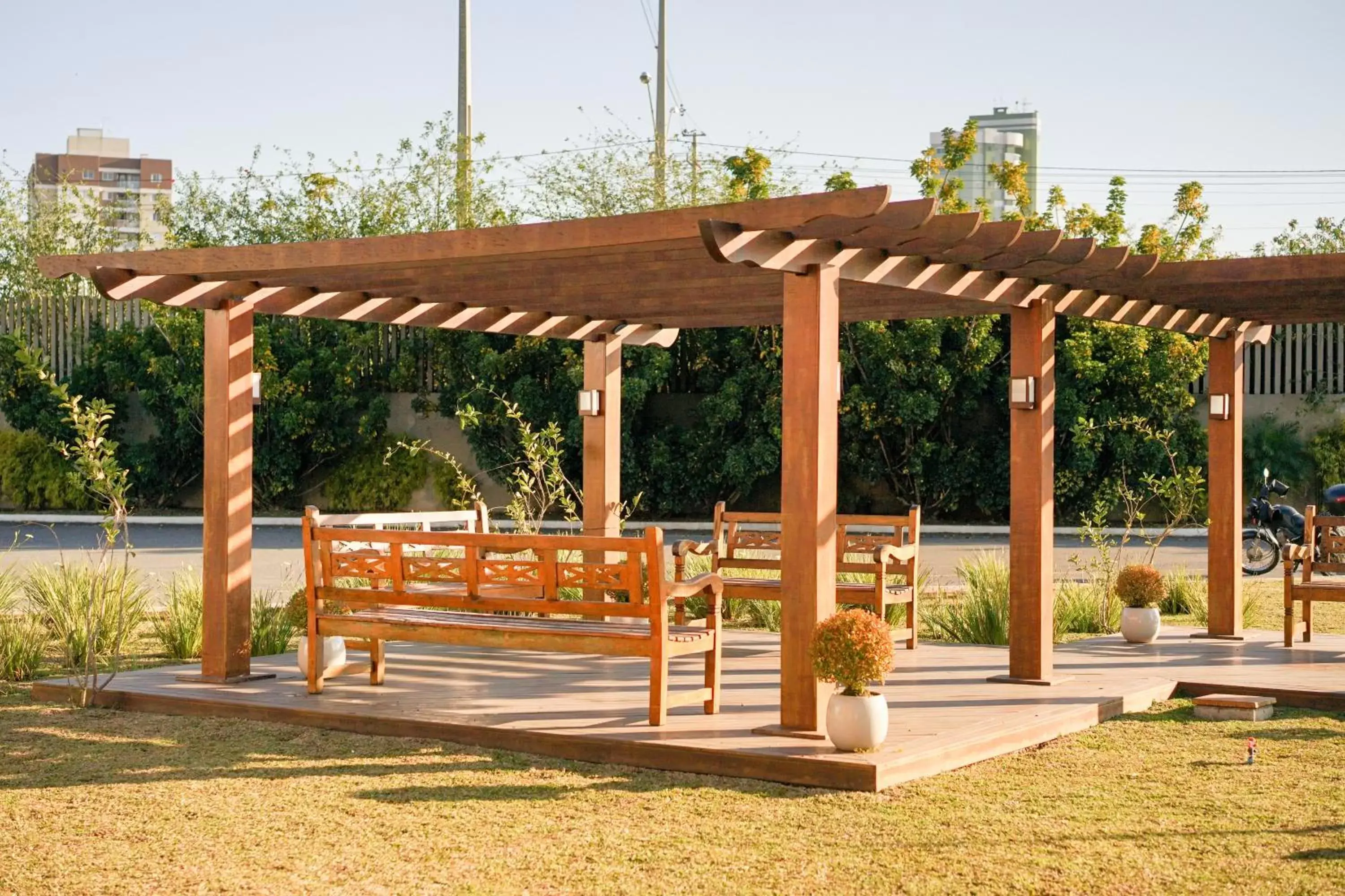 Patio, Patio/Outdoor Area in Bourbon Dom Ricardo Aeroporto Curitiba Business Hotel