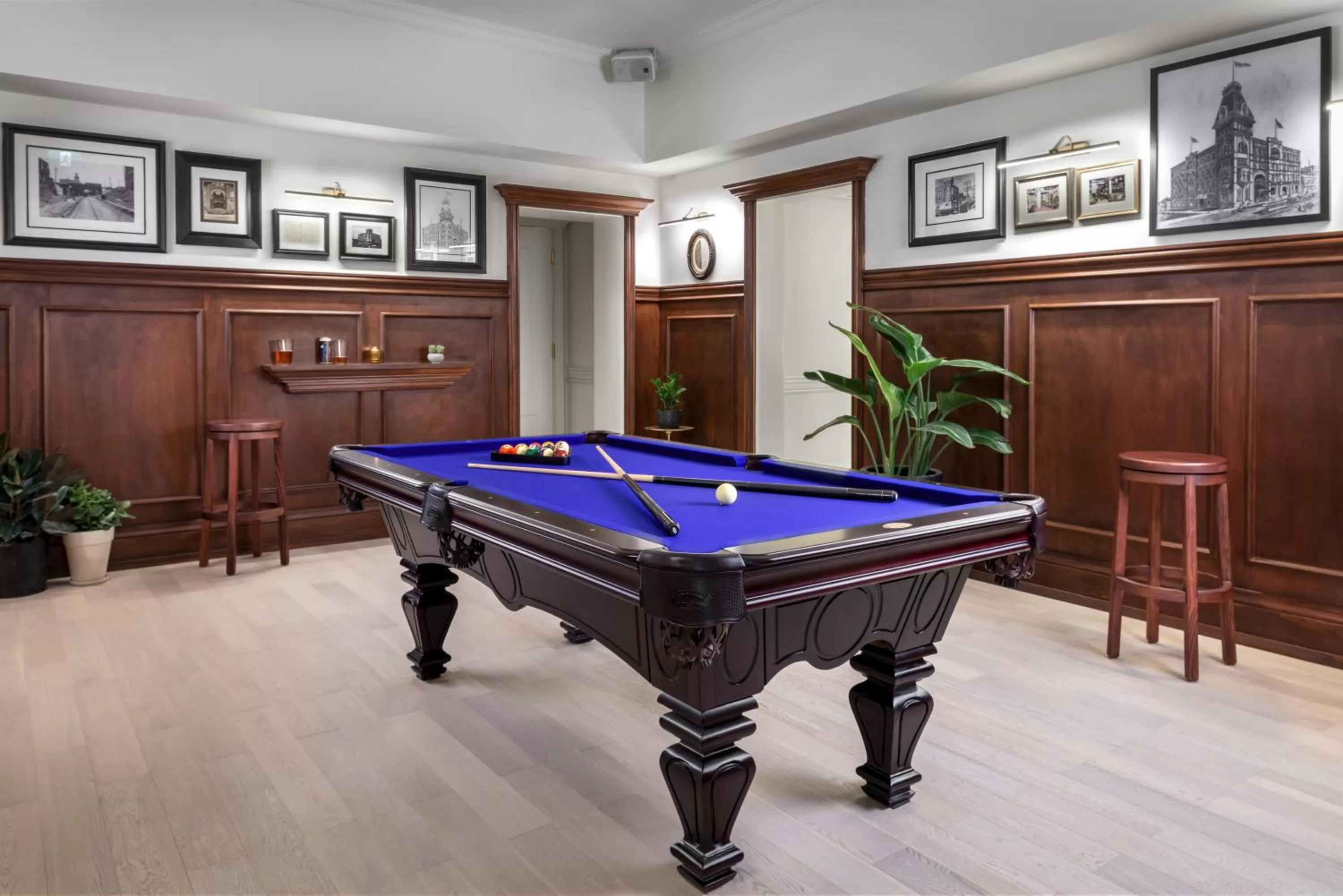 Billiard in Gladstone House