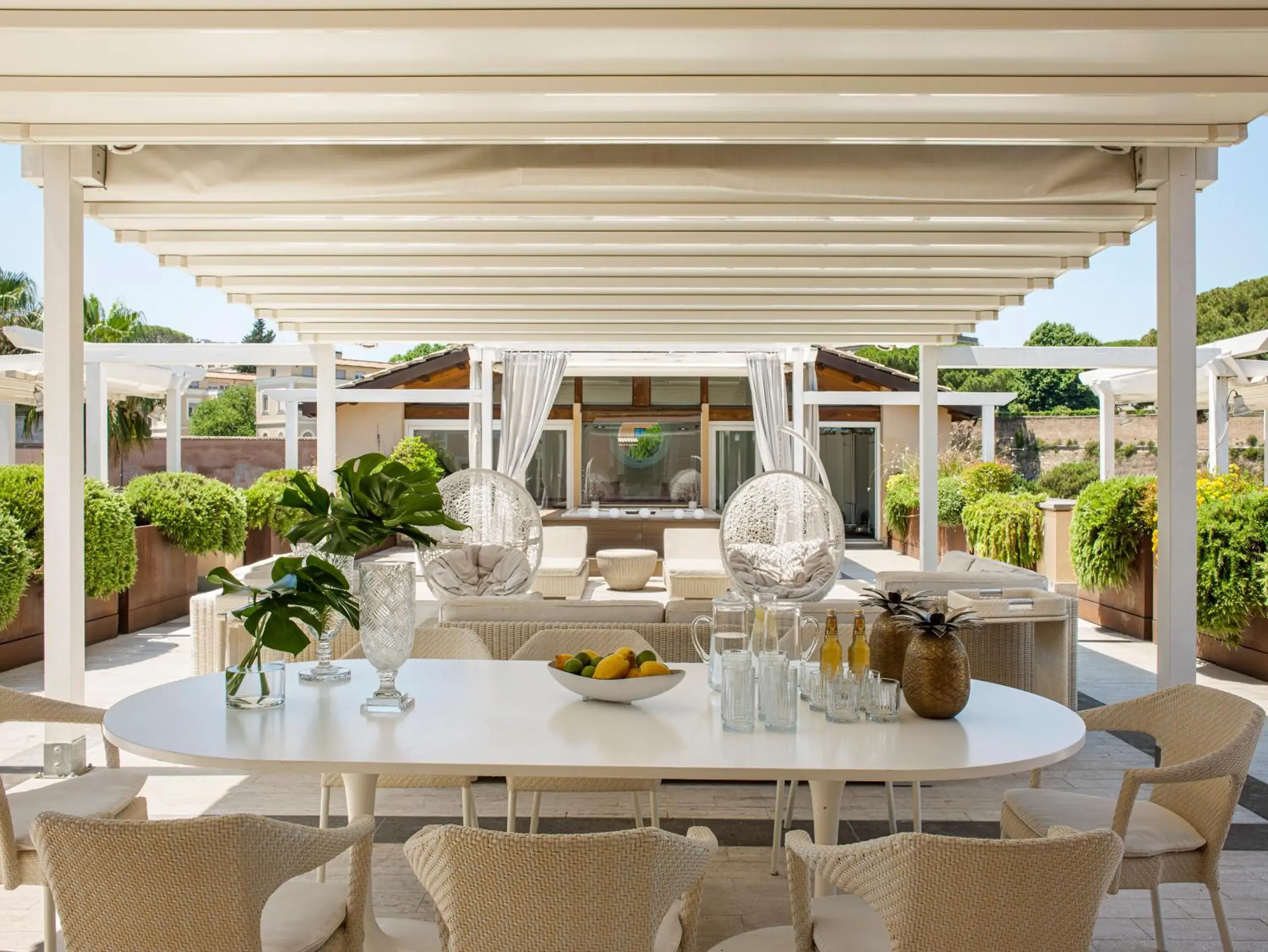 Patio, Restaurant/Places to Eat in Villa Agrippina Gran Meliá - The Leading Hotels of the World