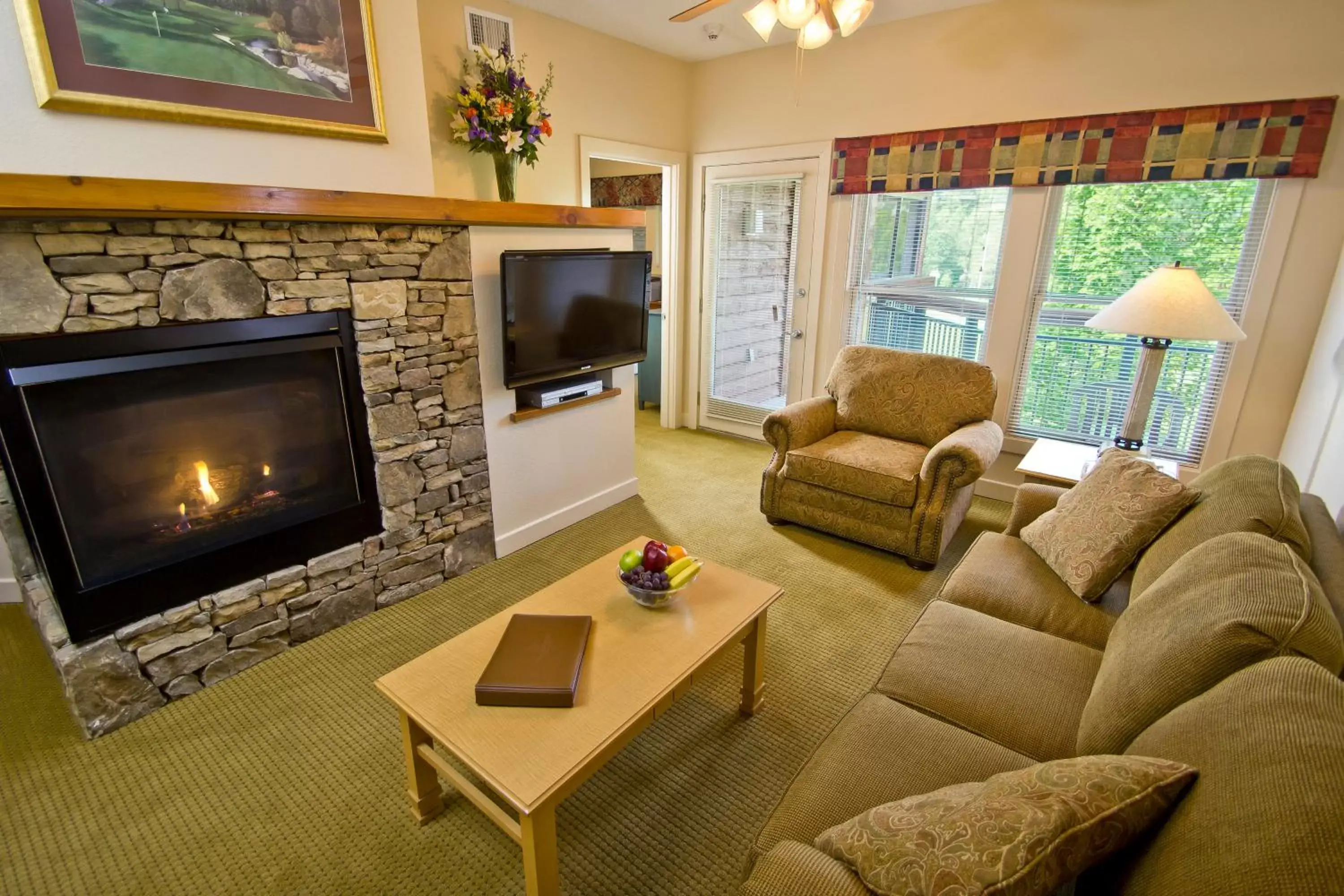 Living room, Seating Area in Bent Creek Golf Village