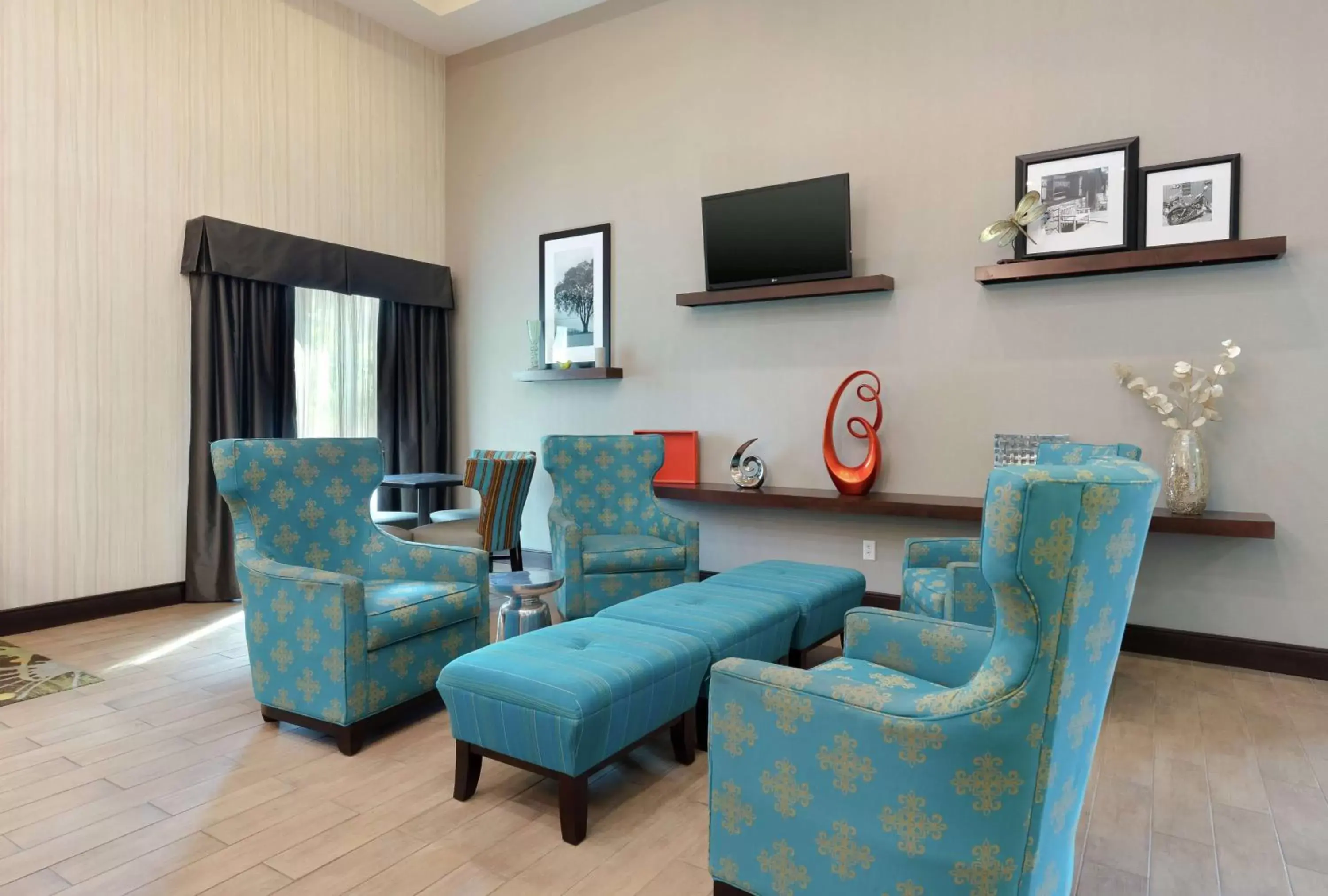 Lobby or reception, Seating Area in Hampton Inn and Suites Adairsville/Calhoun Area