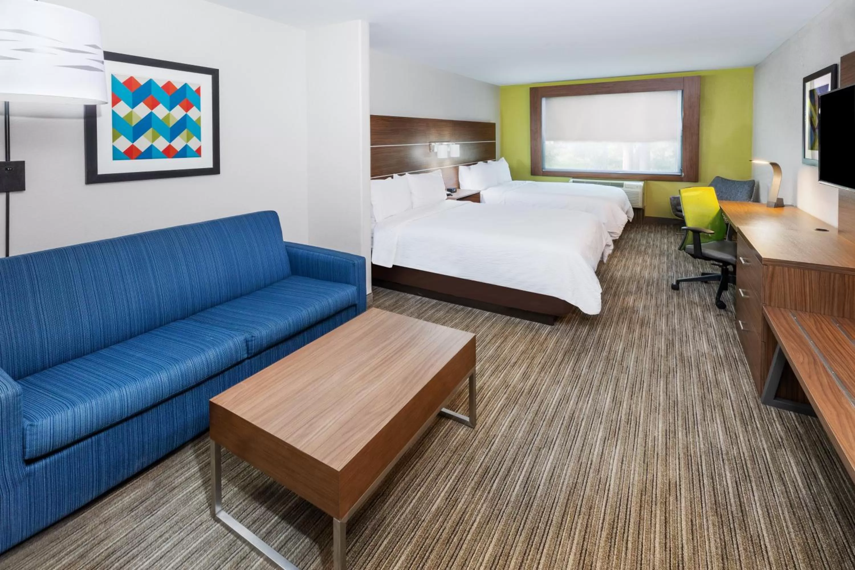 Bedroom, Bed in Holiday Inn Express & Suites Lafayette South by IHG
