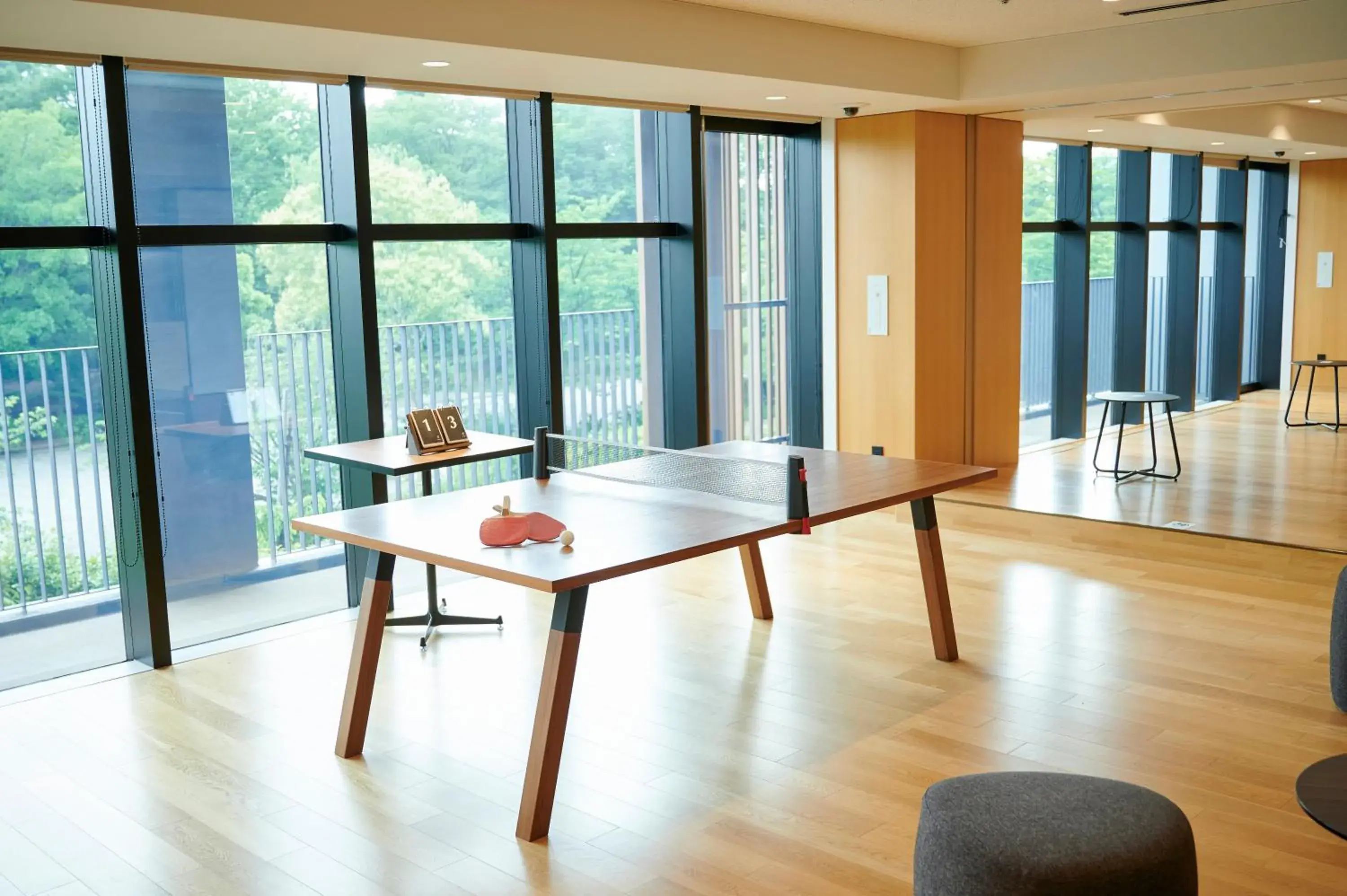 Communal lounge/ TV room in Umekoji Potel KYOTO