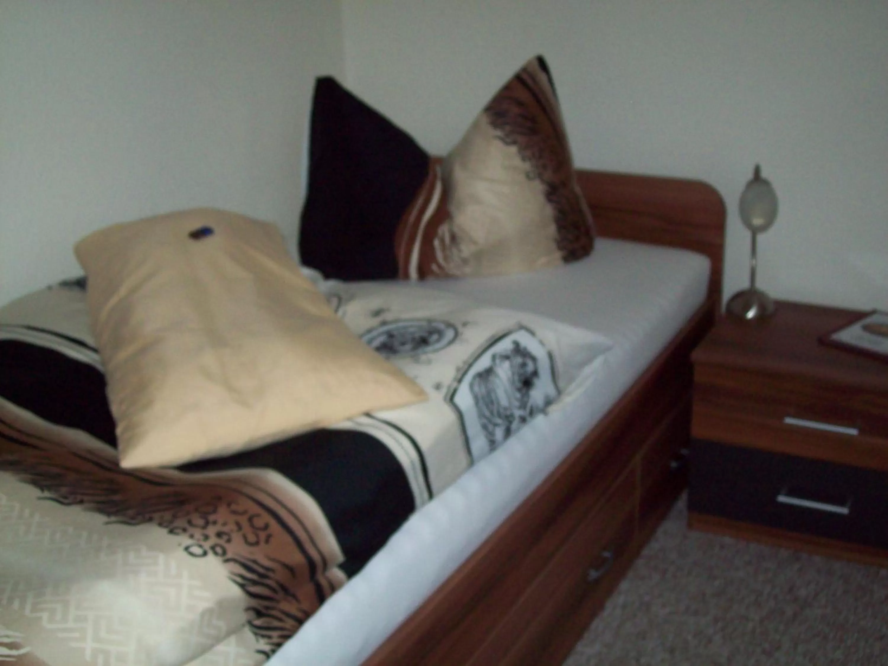 Decorative detail, Bed in Pension Villa Else