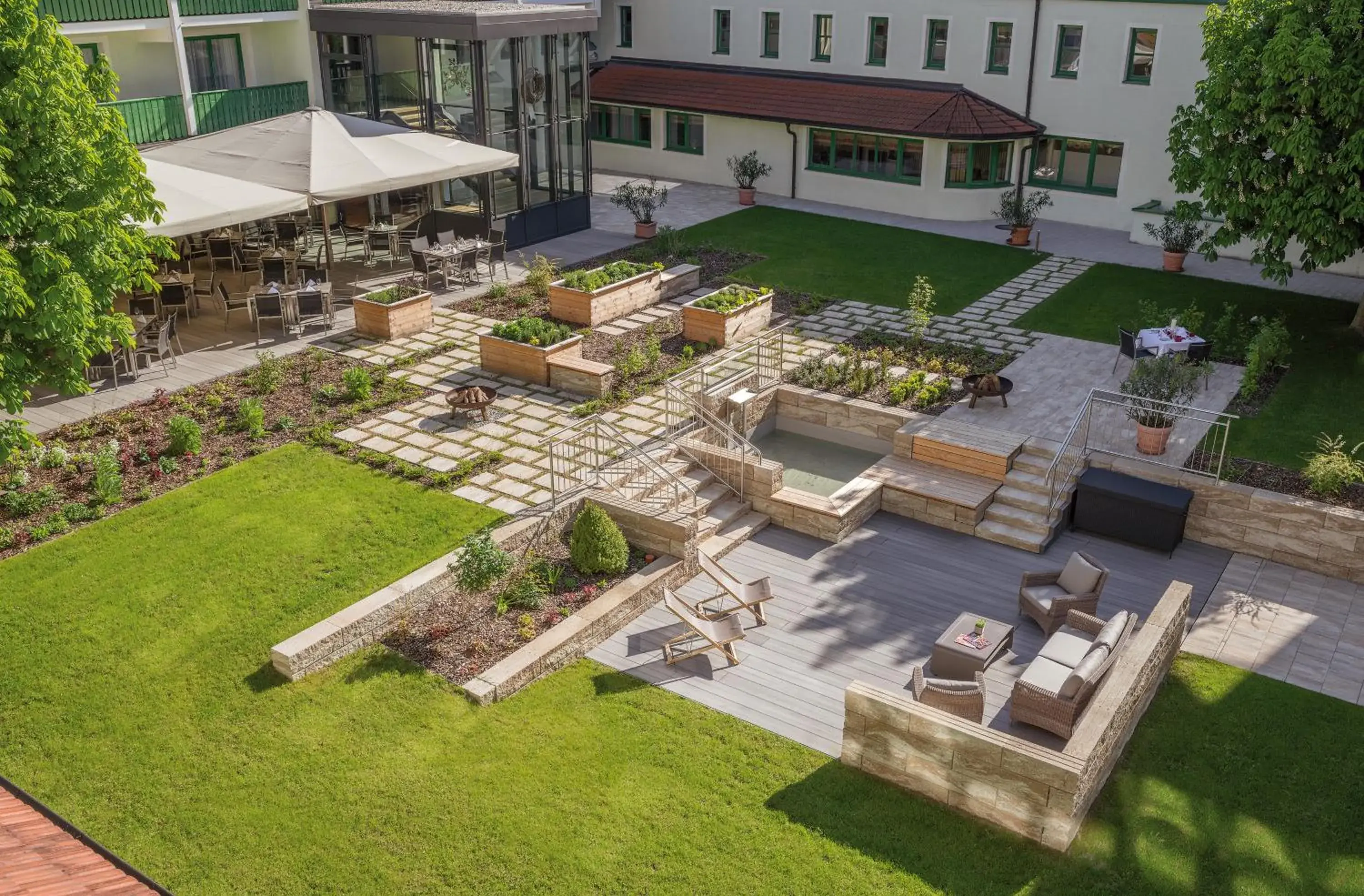 Garden, Patio/Outdoor Area in Hotel Sonnengut