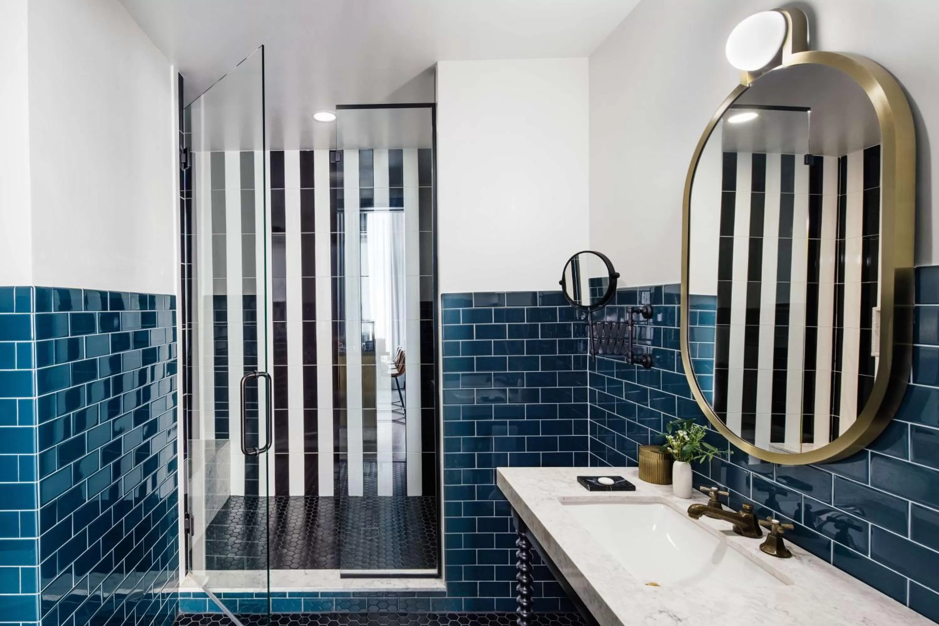 Bathroom in Dream Nashville, by Hyatt