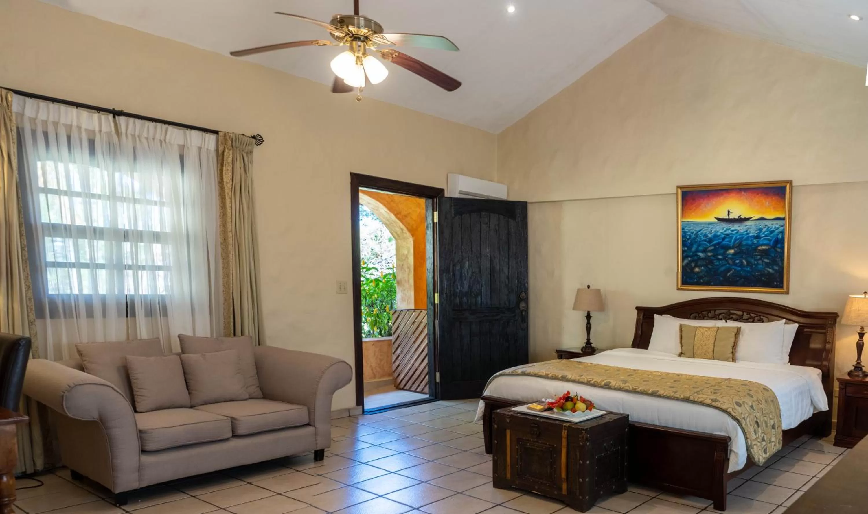 Bed in Valle Escondido Resort