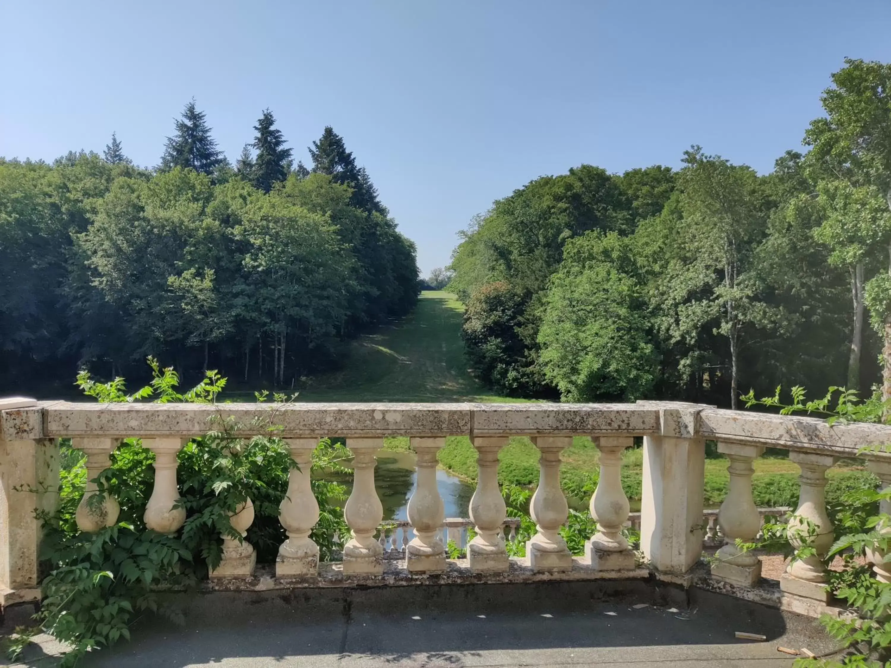 View (from property/room) in Château de la Huberdière