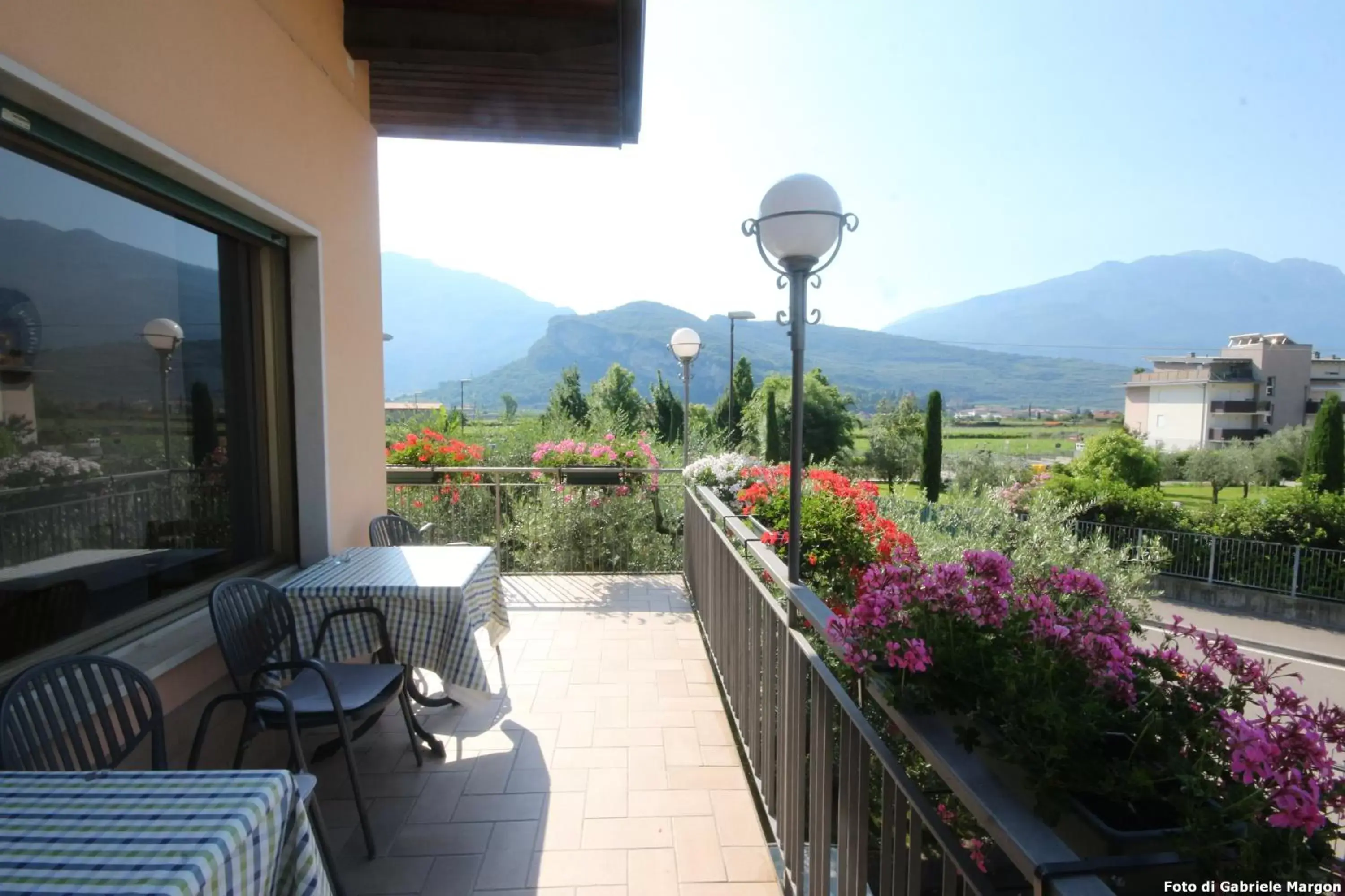 Balcony/Terrace in B&B Casa Wanda since 1999