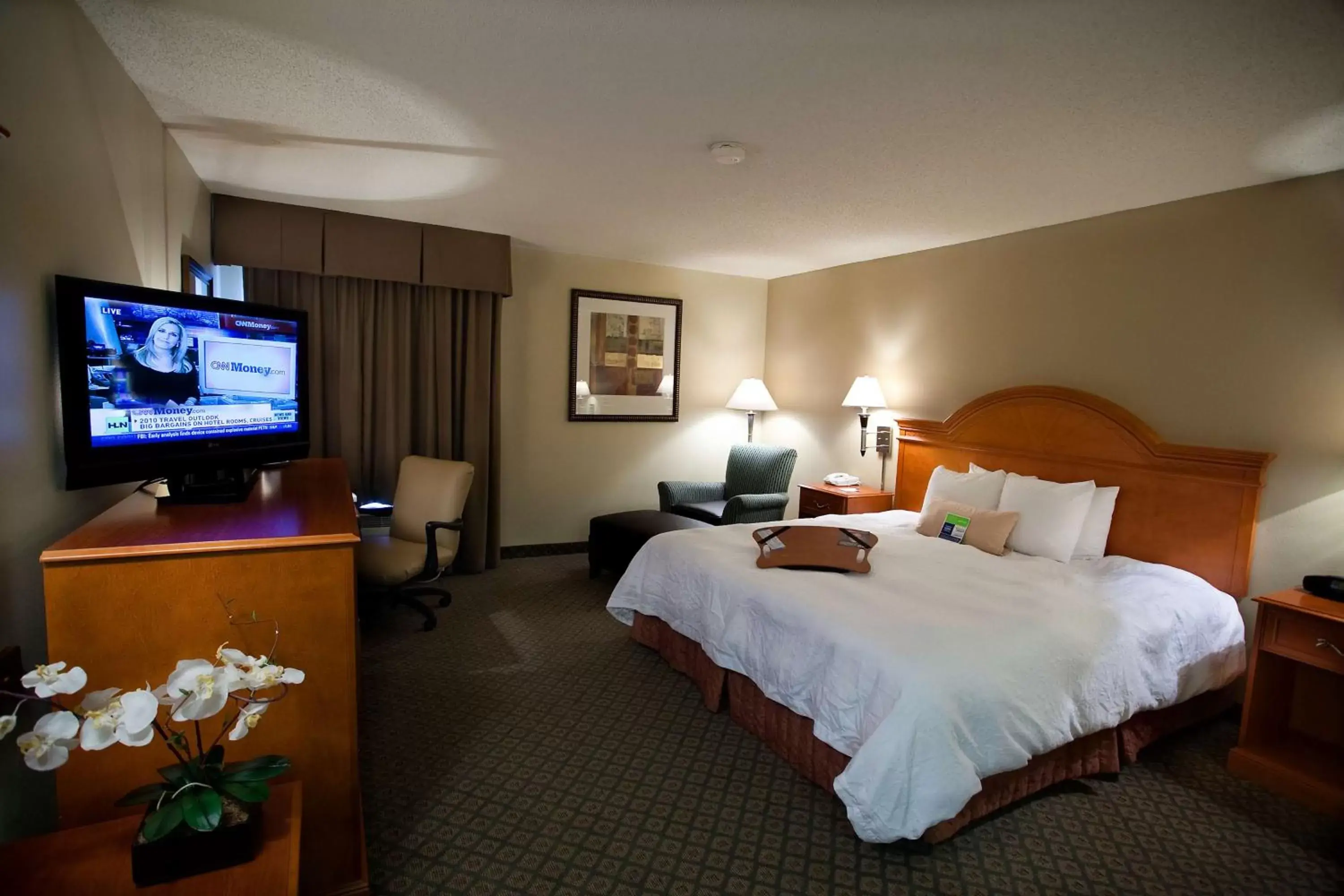 Bed in Hampton Inn Atlanta-Newnan