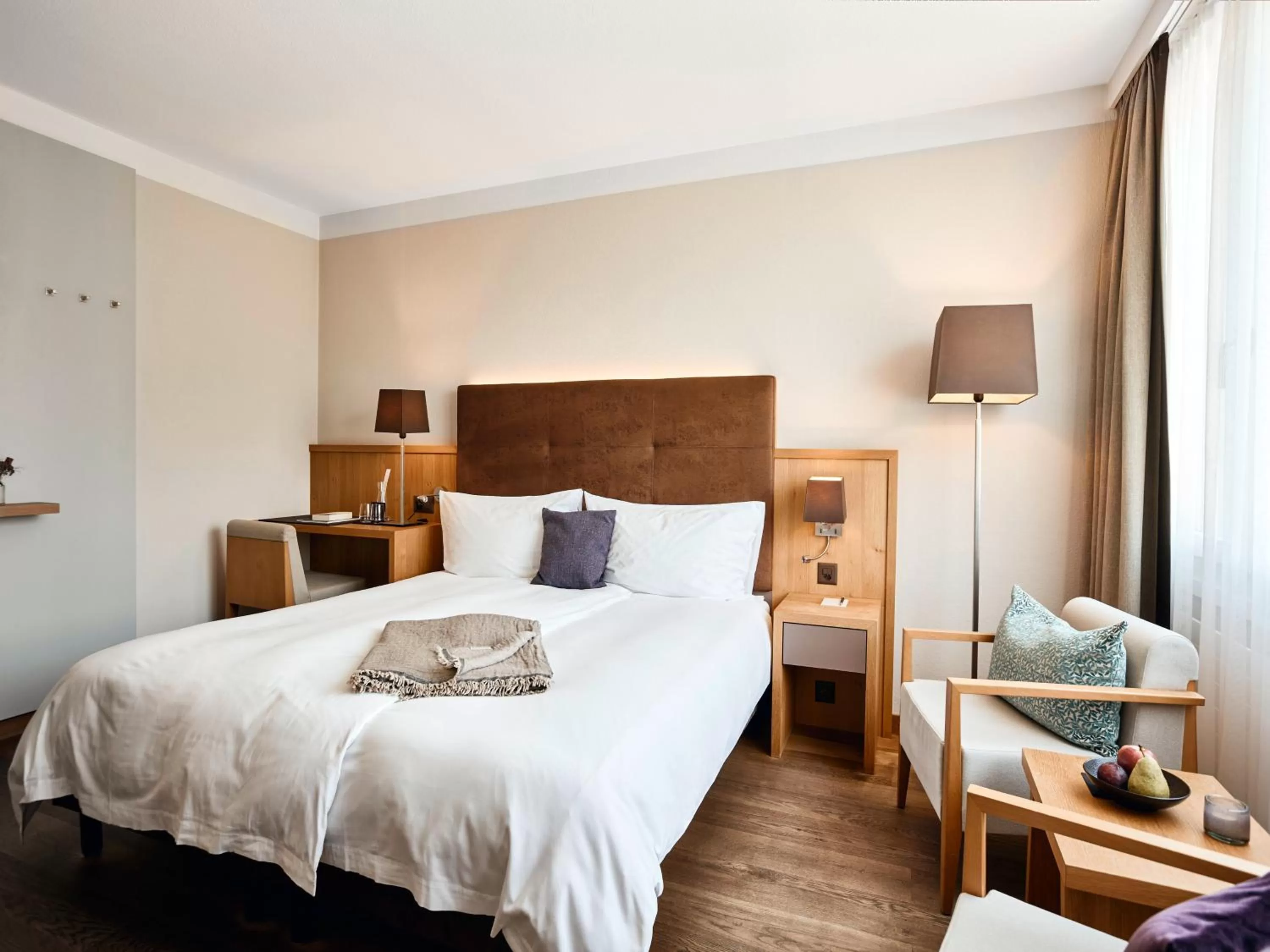 Bed in Victoria - Alpine Boutique Hotel & Fine Dining