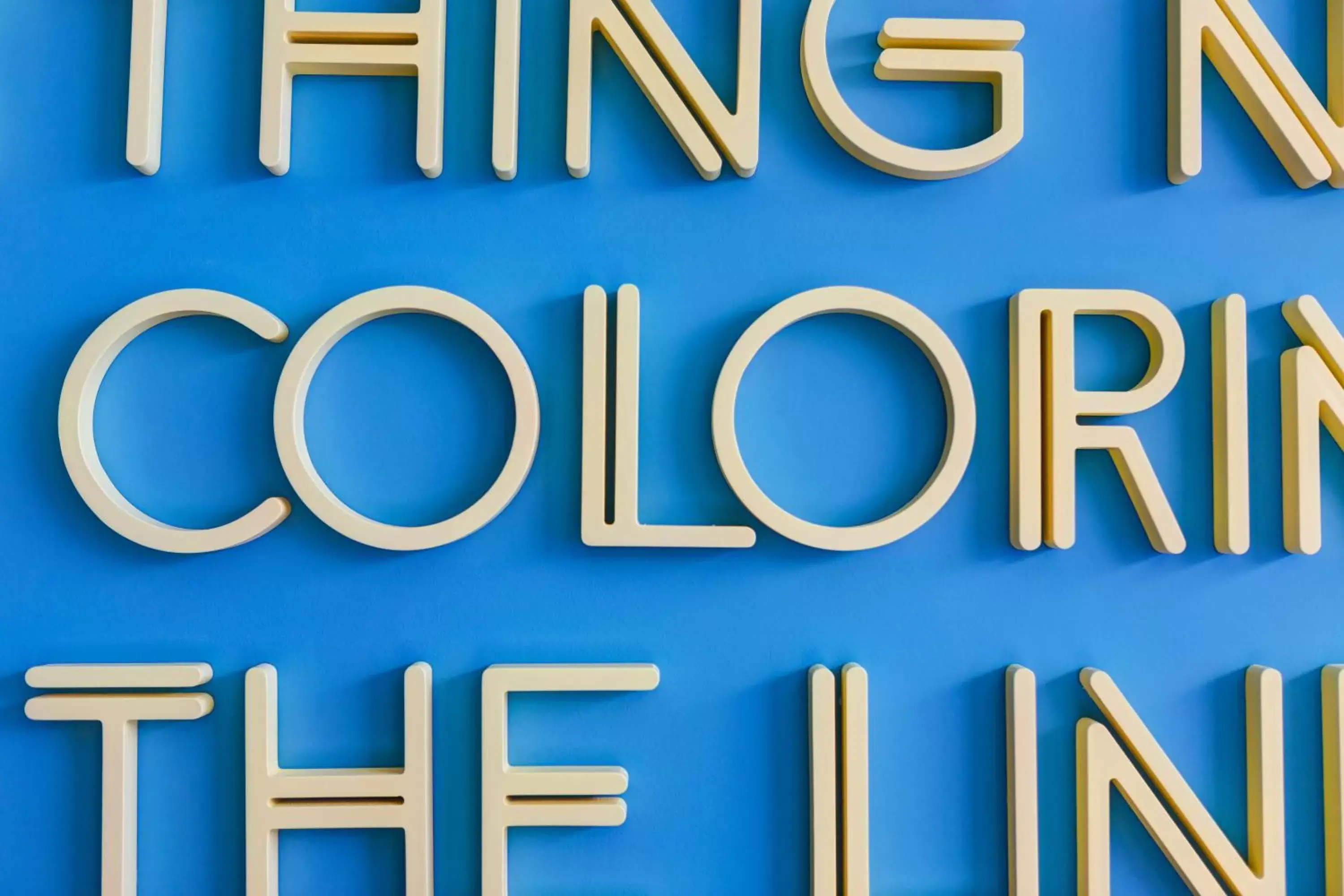 Decorative detail, Property Logo/Sign in Colors Urban Hotel Thessaloniki