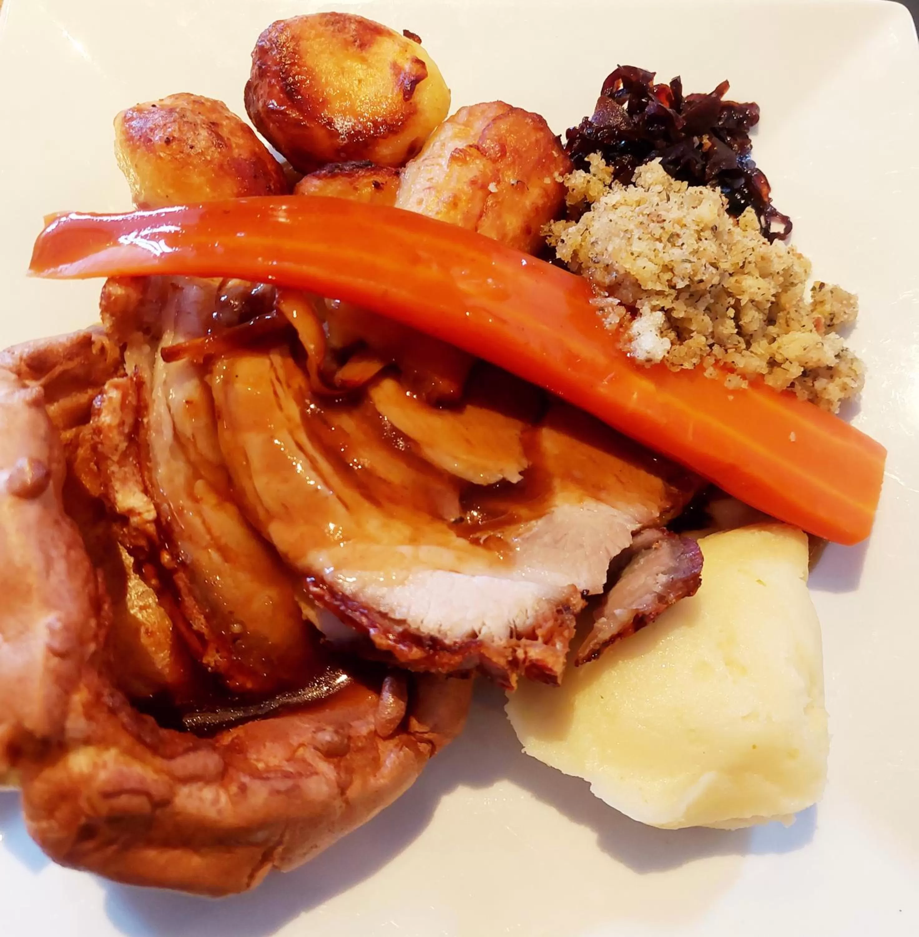 Lunch in The Black Lion Royal Hotel