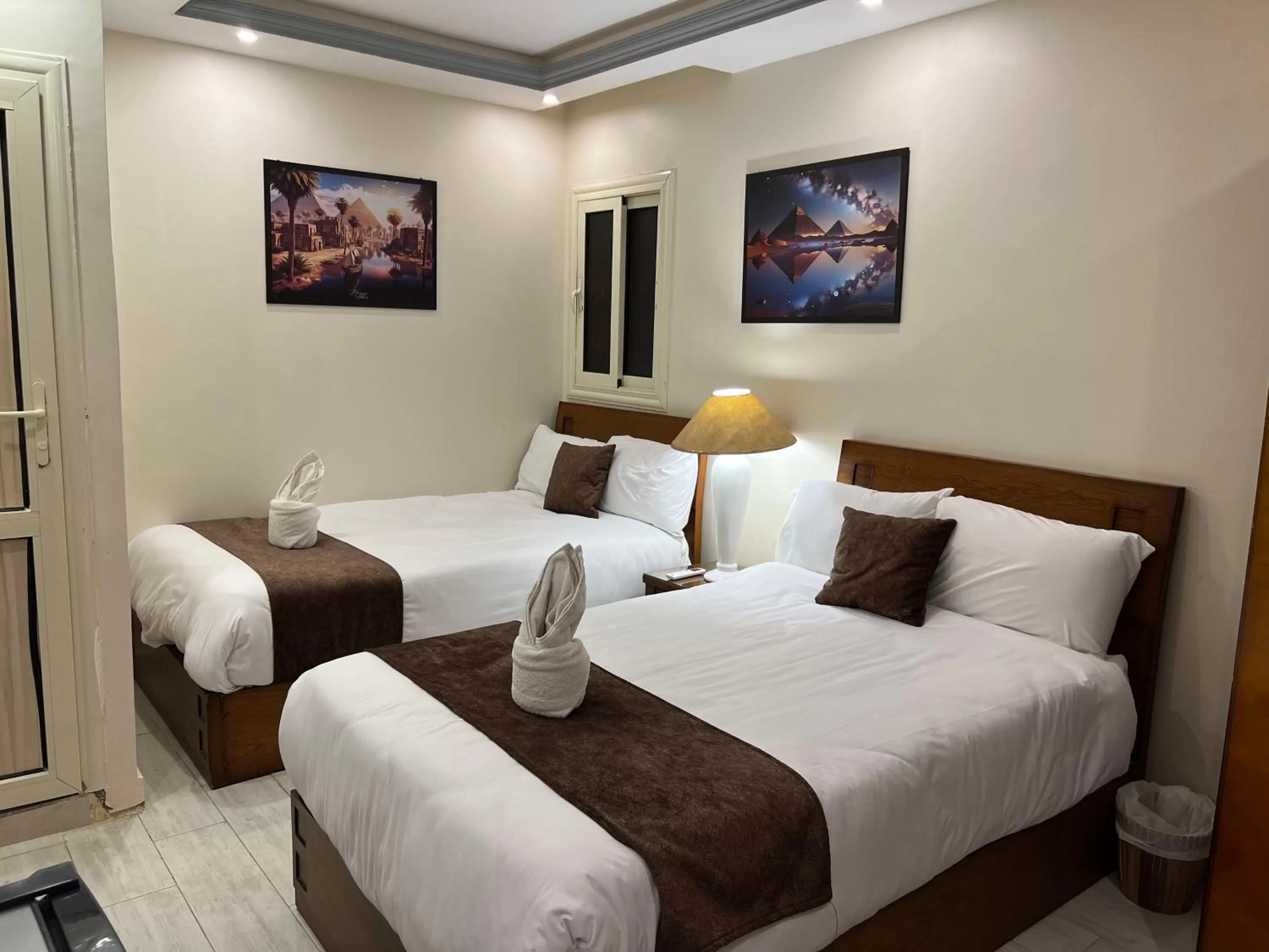 Bed in The Muse Pyramids