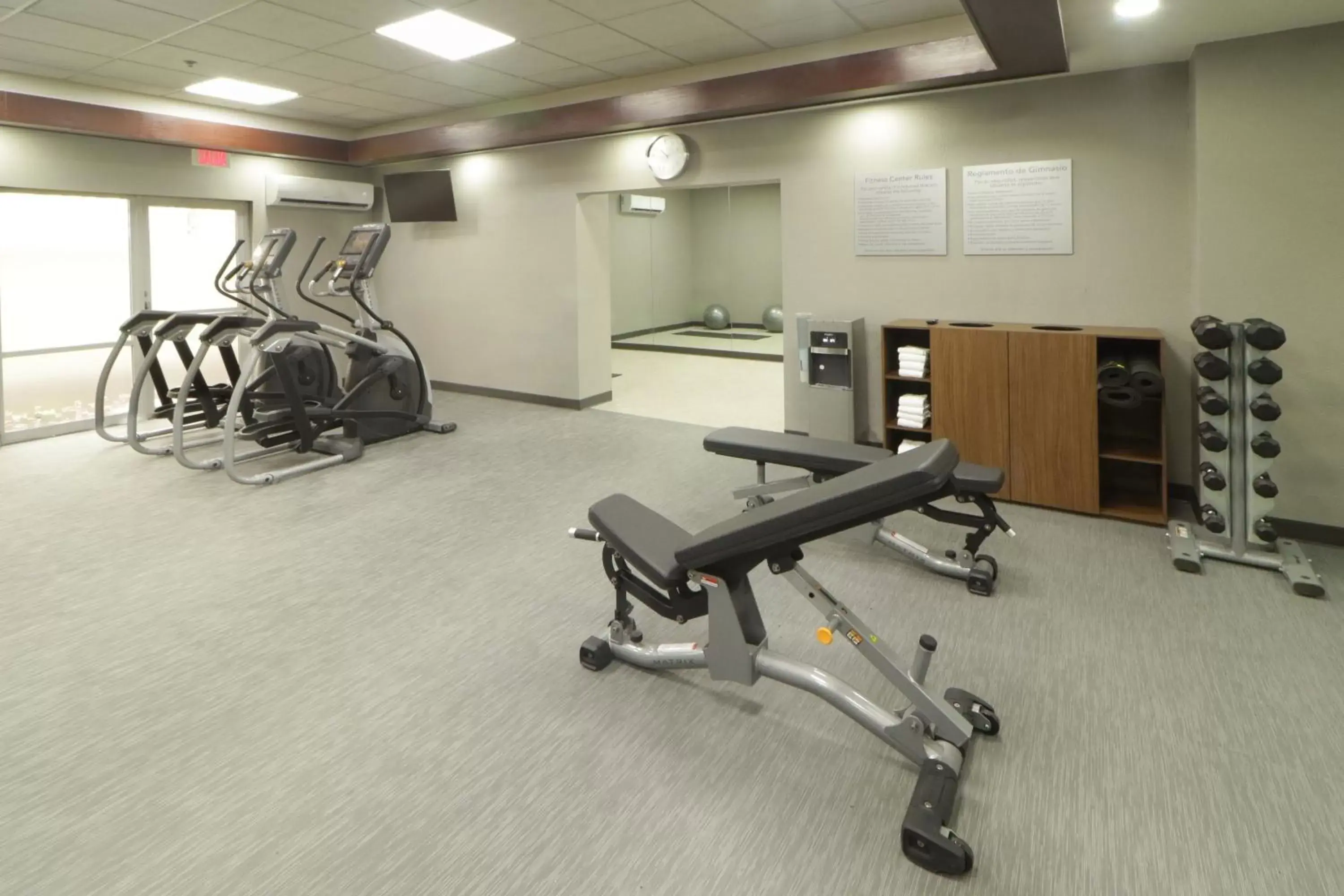 Fitness centre/facilities, Fitness Center/Facilities in Courtyard Monterrey Airport