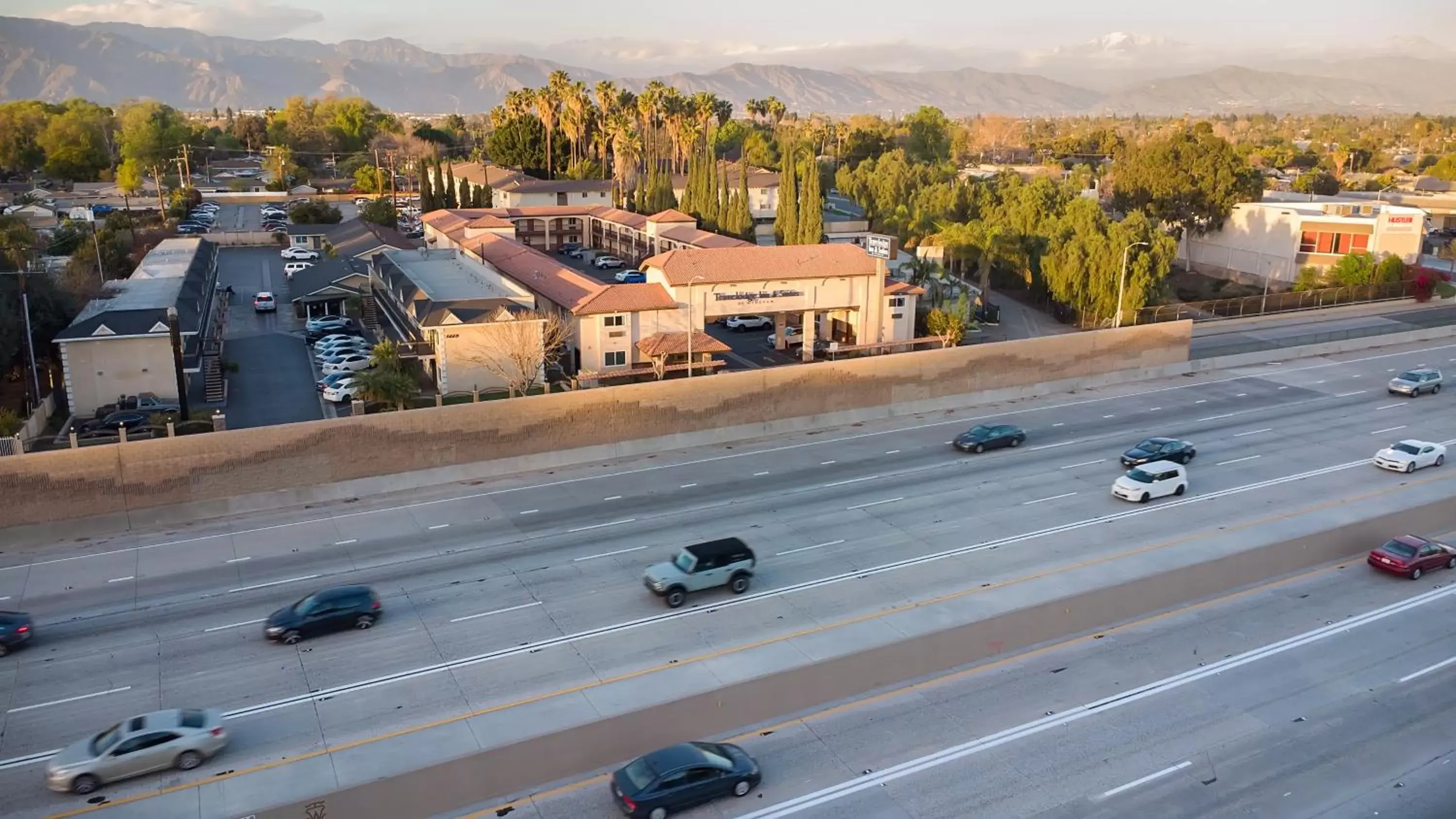 Bird's eye view in Travelodge Inn & Suites by Wyndham West Covina Bird's eye view in Travelodge Inn & Suites by Wyndham West Covina