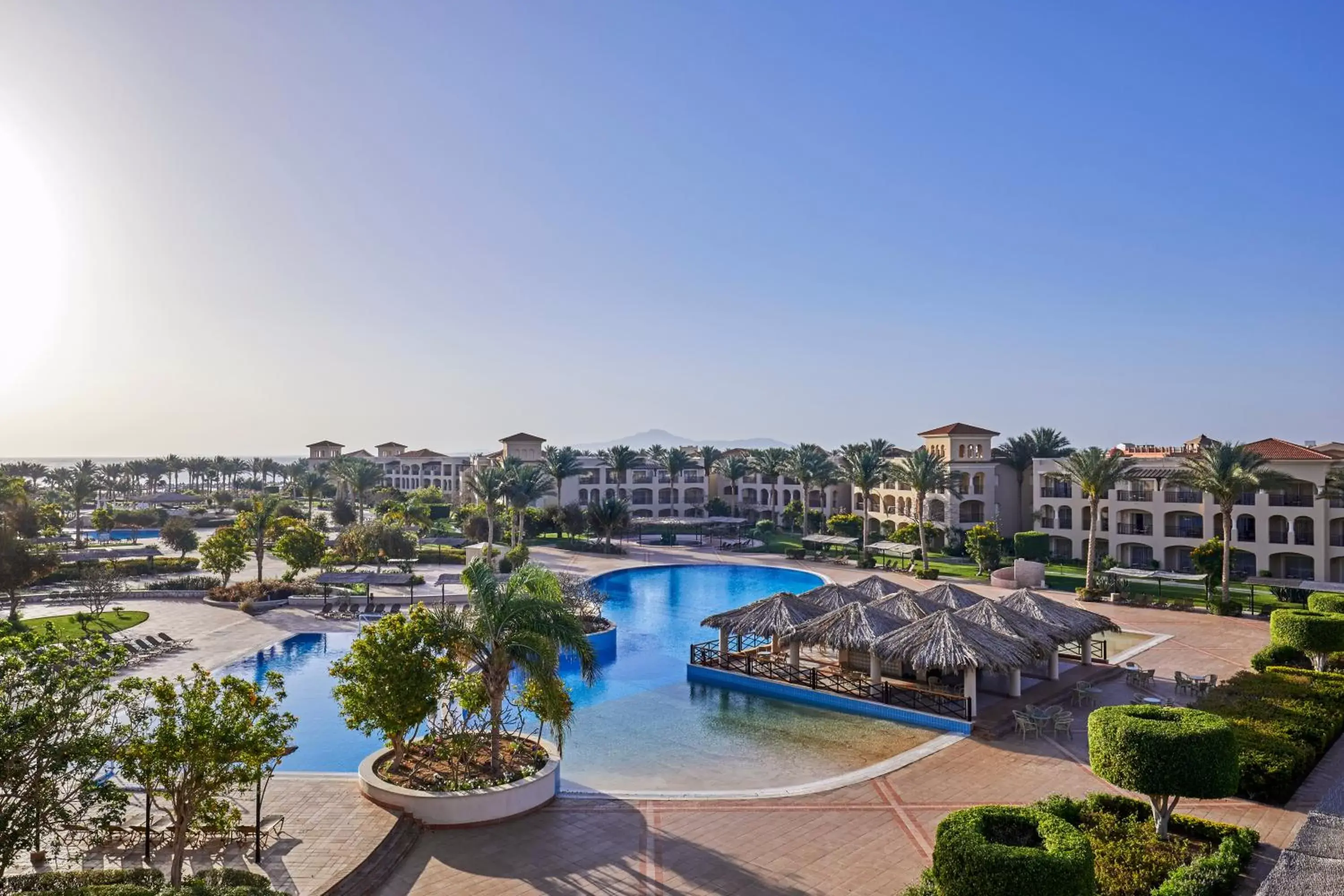 Swimming pool, Pool View in Jaz Mirabel Resort